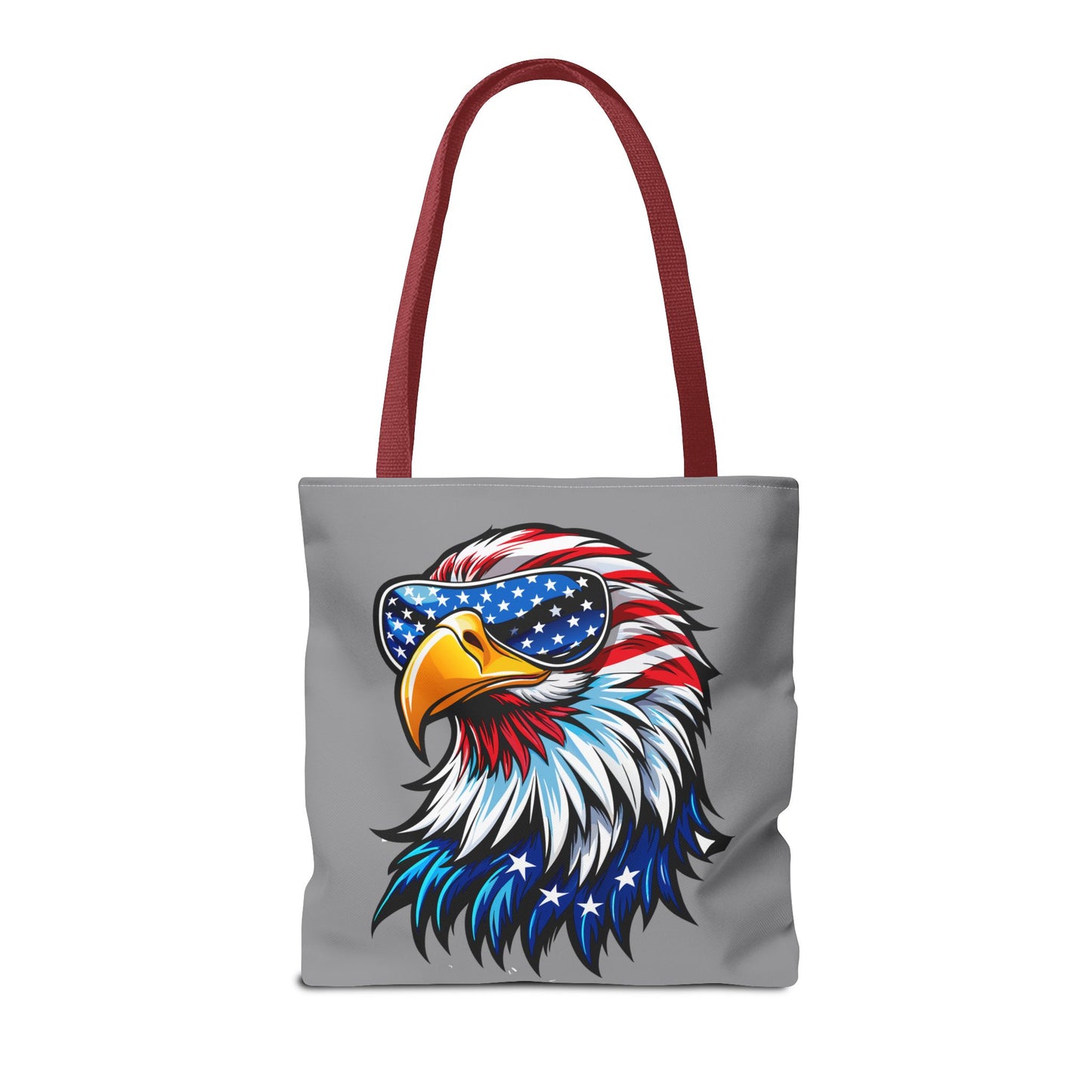 Princess Grace  Patriotic Eagle Tote Bag Stylish American Flag Design for Celebrations