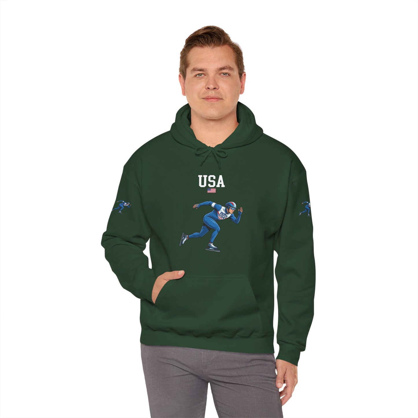 Princess Grace  TEAM USA  Unisex Heavy Blend  Hooded Sweatshirt