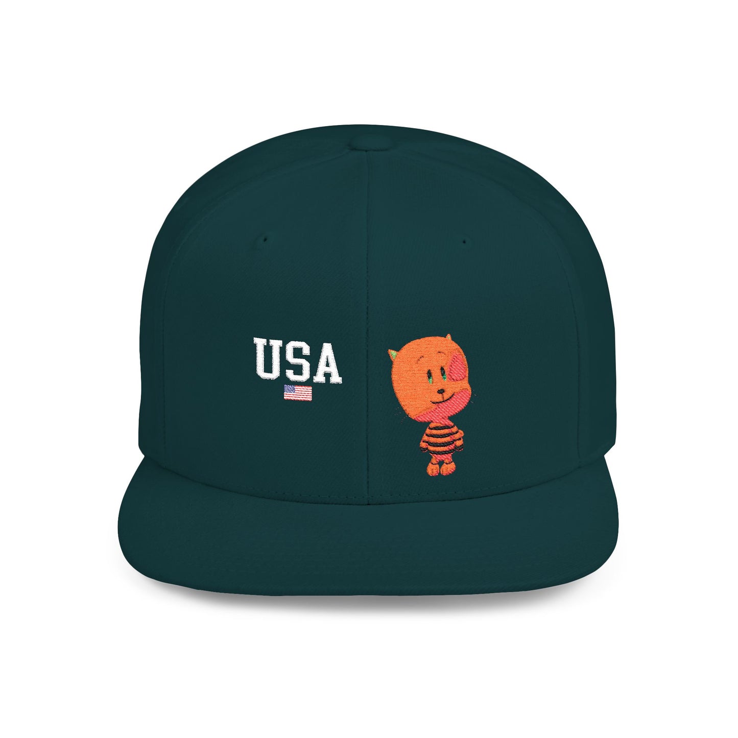 Princess Grace  TEAM USA  Flat Bill Snapback Hat