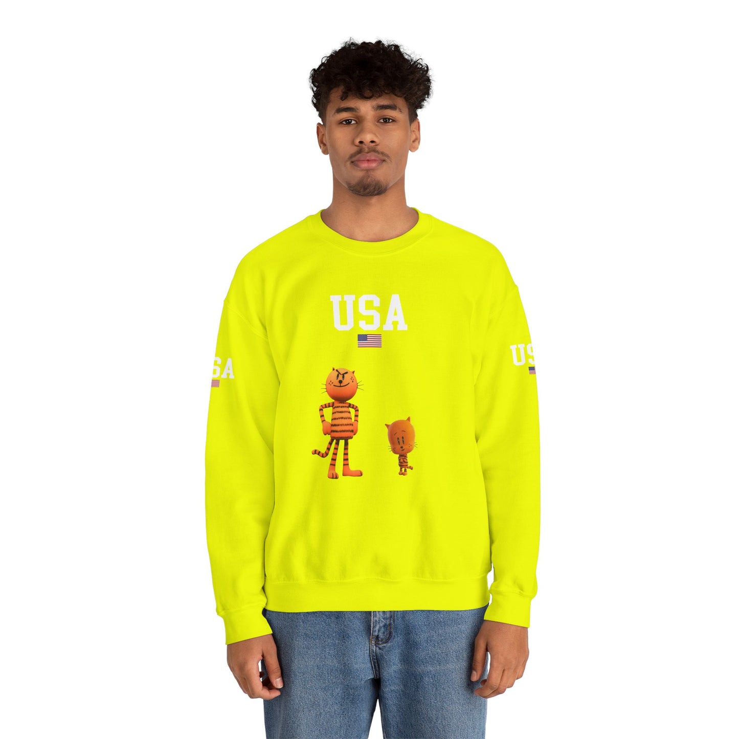 Princess Grace  TEAM USA  Unisex Heavy Blend  Crewneck Sweatshirt