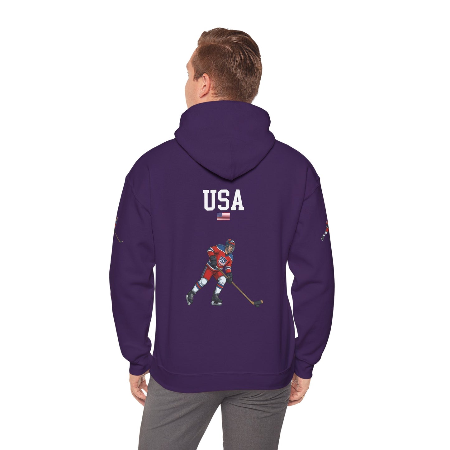 Princess Grace  TEAM USA  Unisex Heavy Blend Hooded Sweatshirt