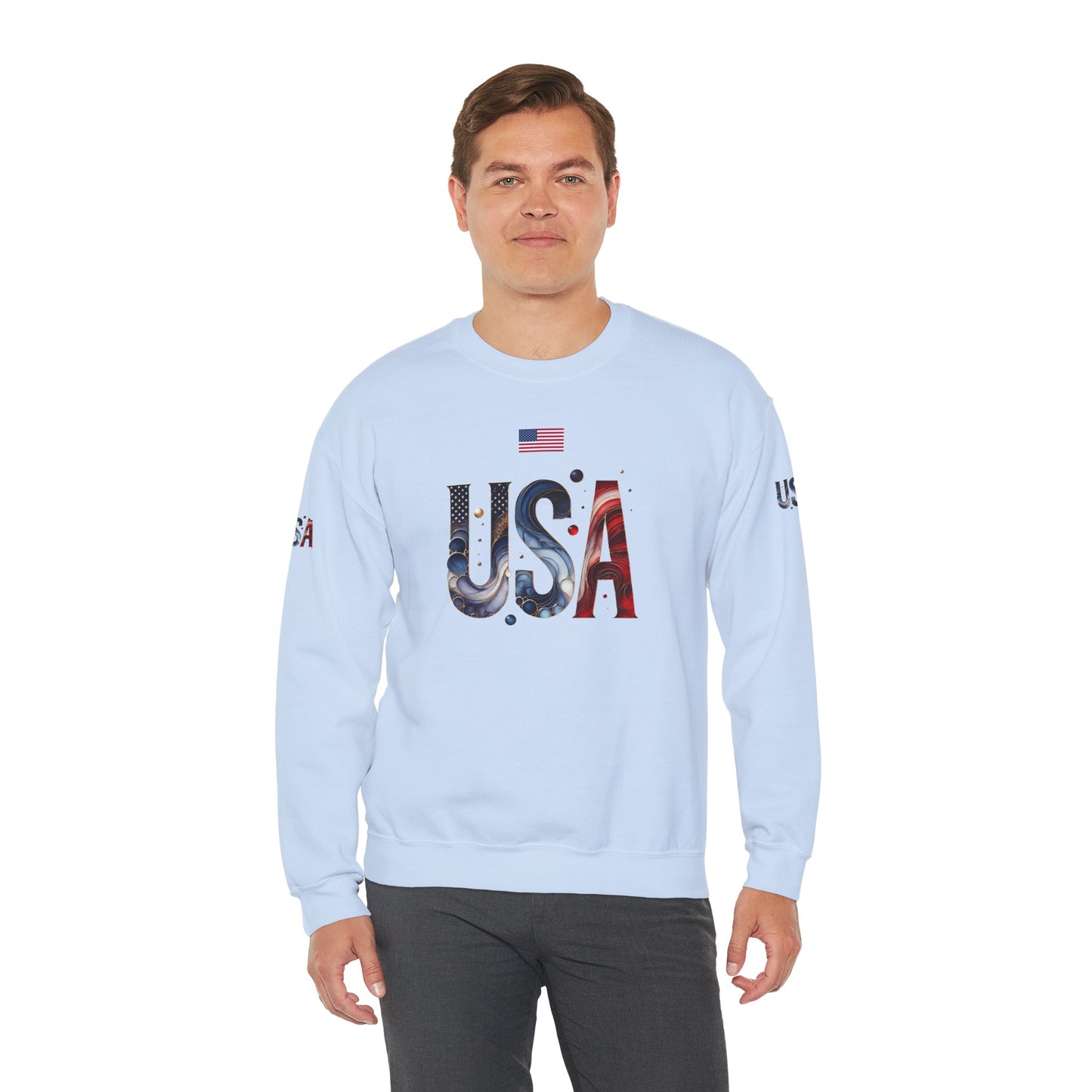 Princess Grace TEAM USA Unisex Heavy Blend Crewneck Sweatshirt