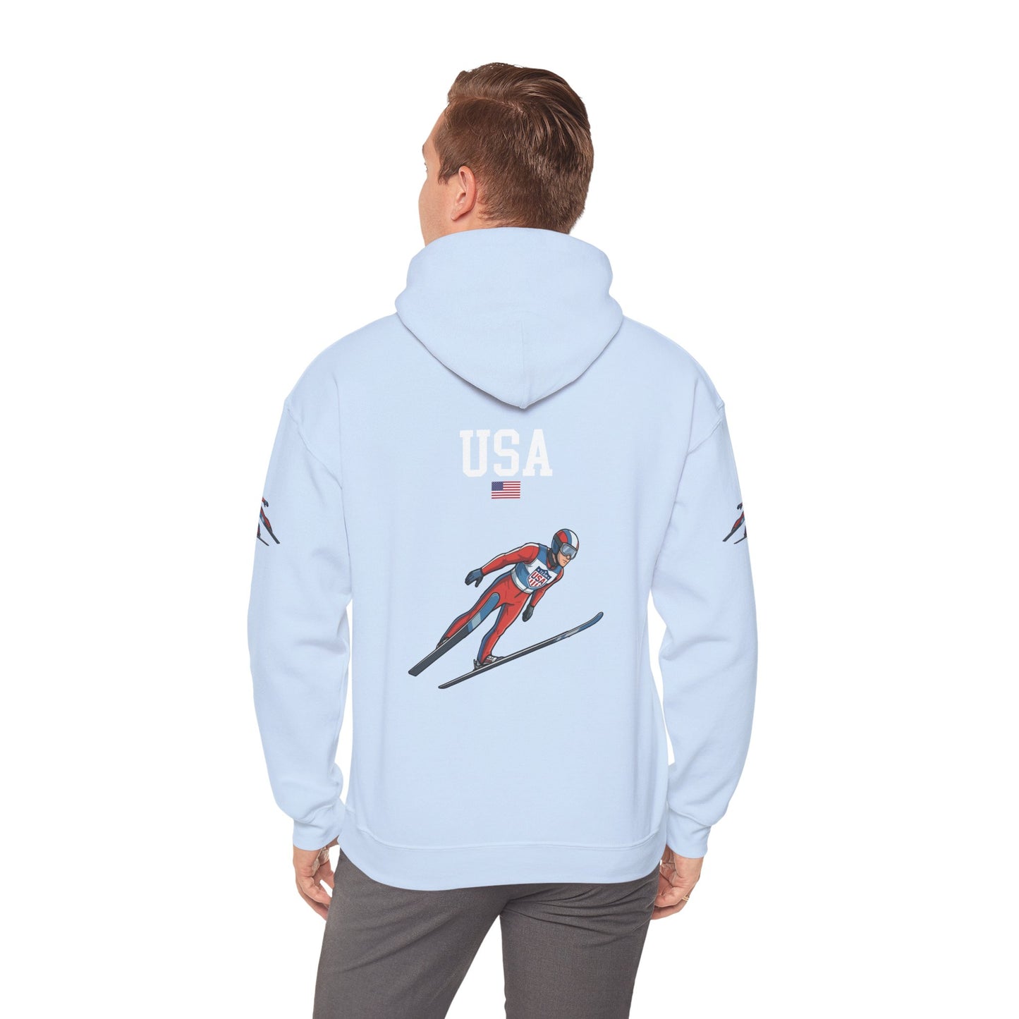 Princess Grace  TEAM USA  Unisex Heavy Blend Hooded Sweatshirt