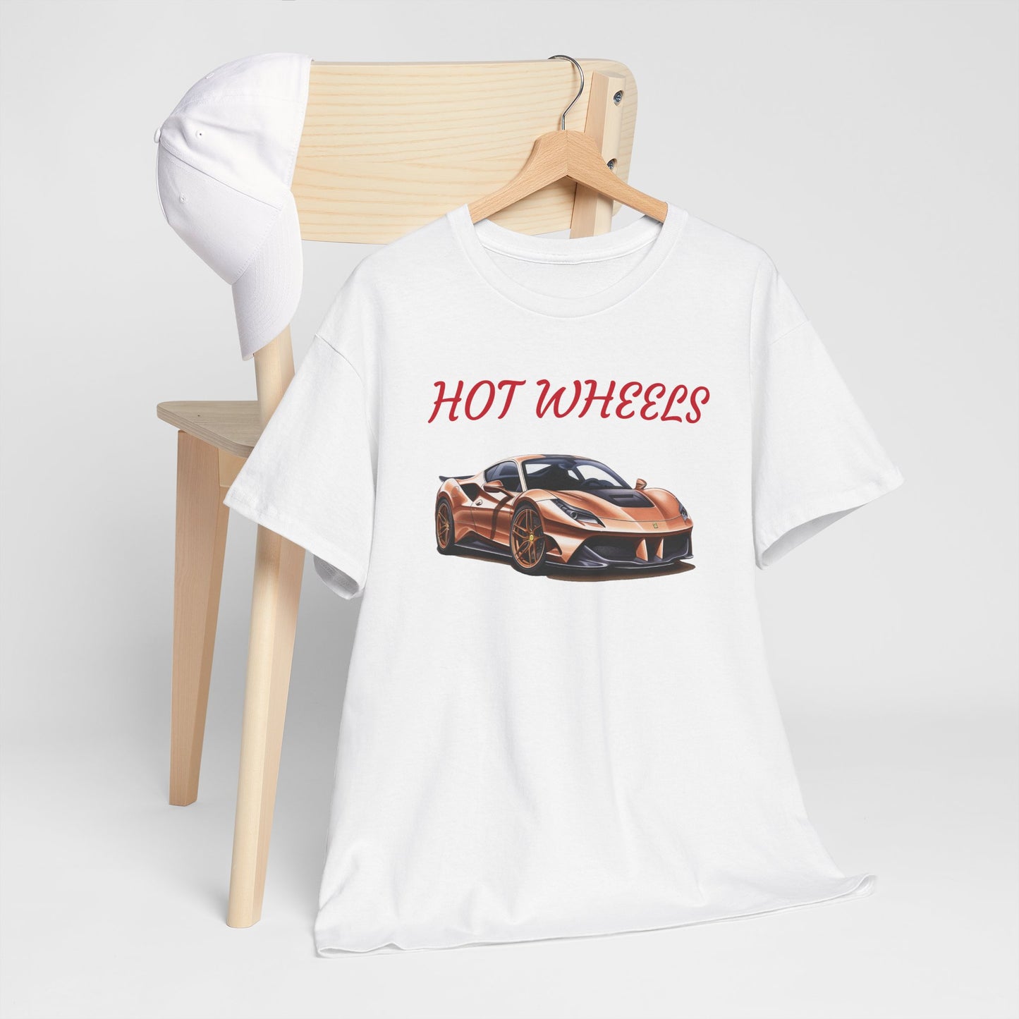 Princess Grace  Hot Wheels Unisex Heavy Cotton Tee  Retro Car Graphic T-Shirt for Automotive Enthusiasts