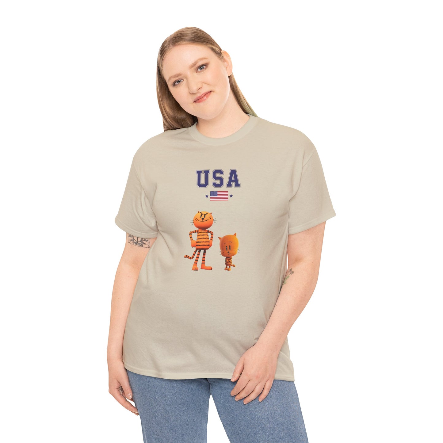 Princess Grace  TEAM USA  Unisex Heavy Cotton Tee