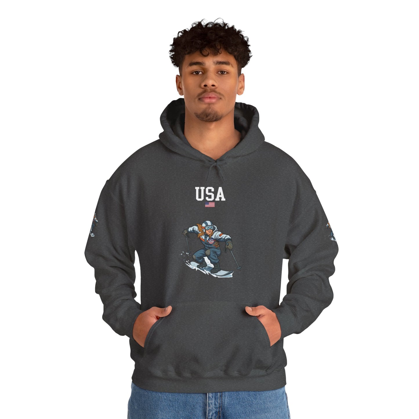 Princess Grace  TEAM USA  Unisex Heavy Blend  Hooded Sweatshirt
