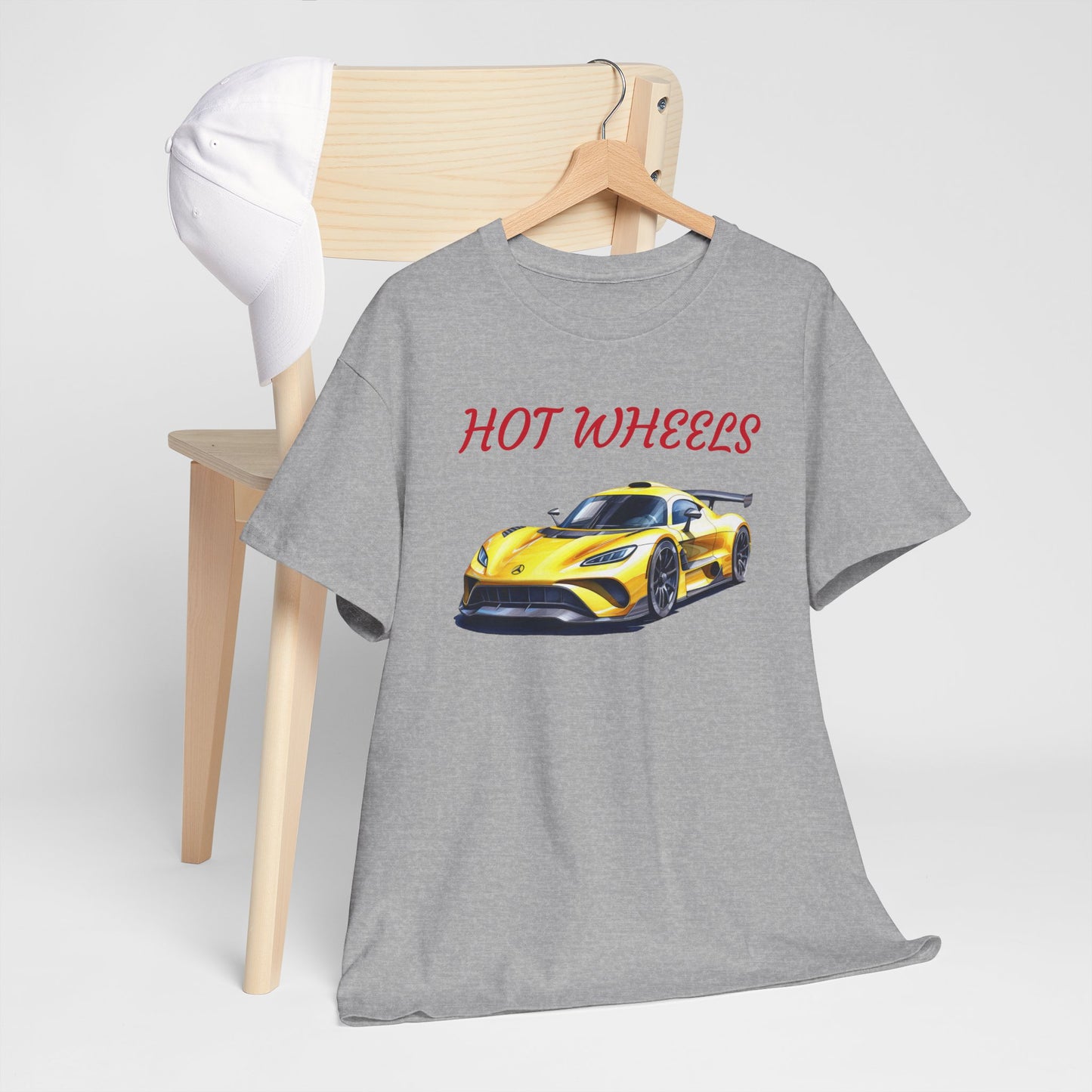 Princess Grace  Hot Wheels Unisex Heavy Cotton Tee Perfect for Car Enthusiasts