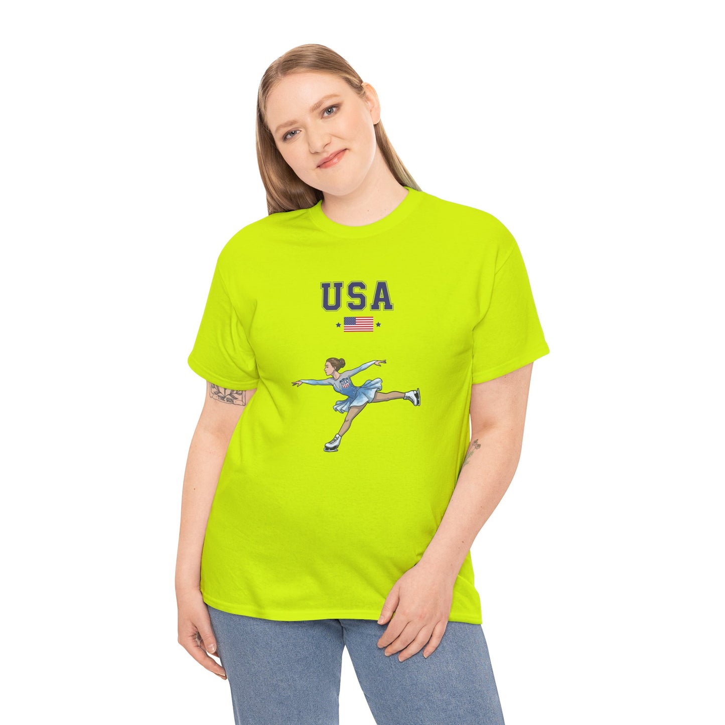 Princess Grace  TEAM USA  Unisex Heavy Cotton Tee
