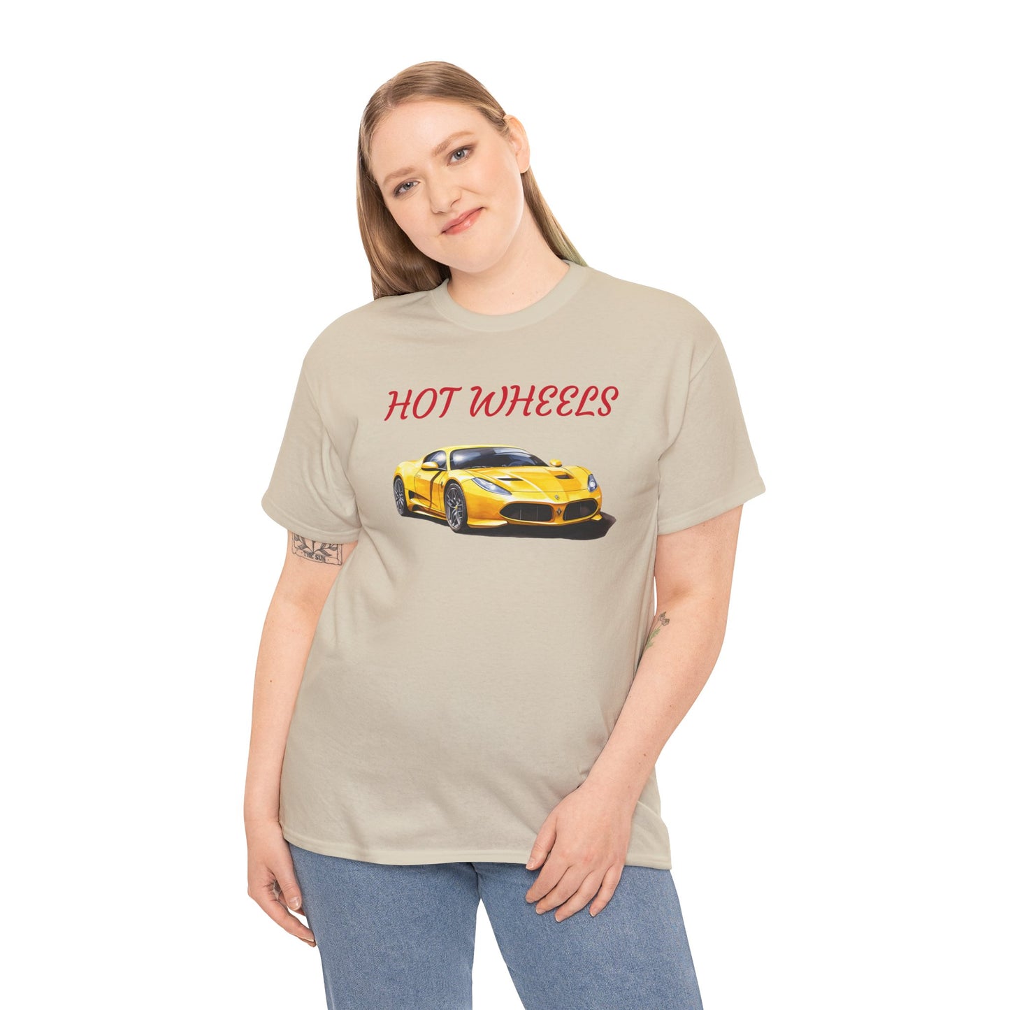 Princess Grace  Hot Wheels Unisex Heavy Cotton Tee  Perfect for Car Enthusiasts