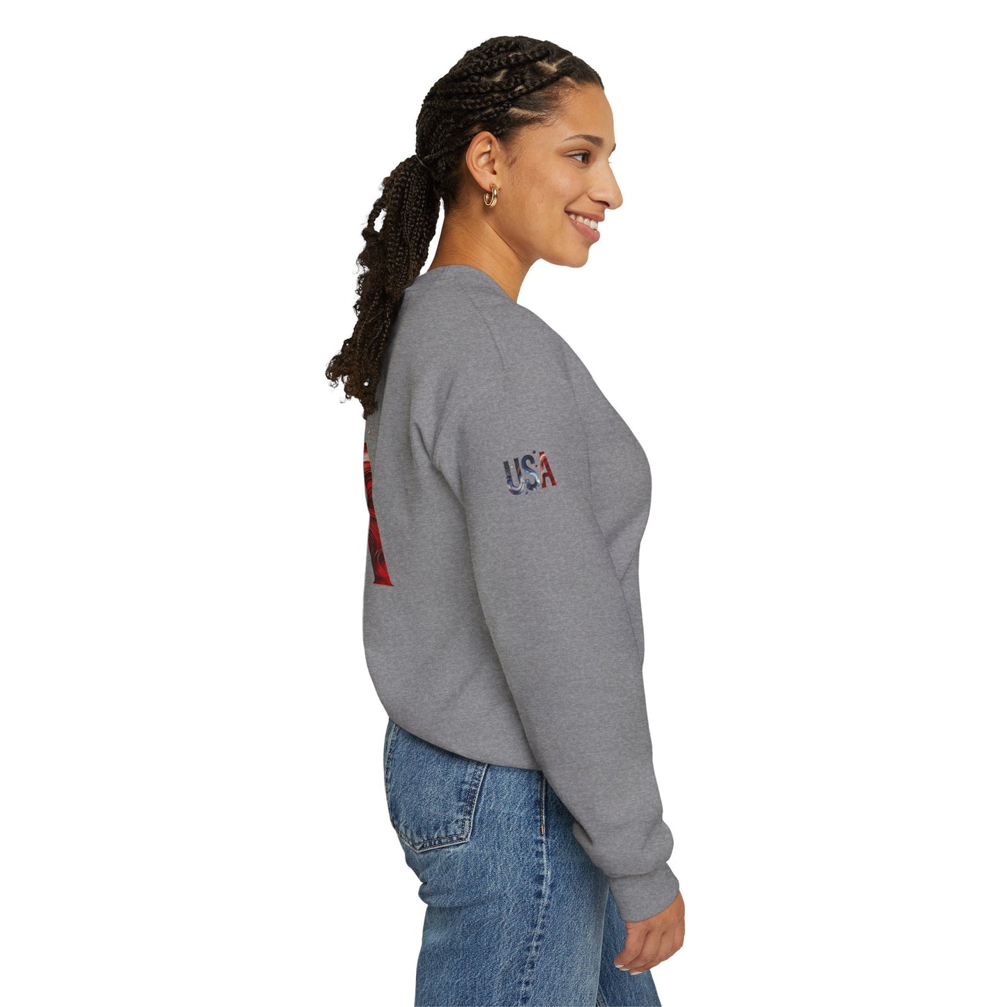 Princess Grace TEAM USA Unisex Heavy Blend Crewneck Sweatshirt