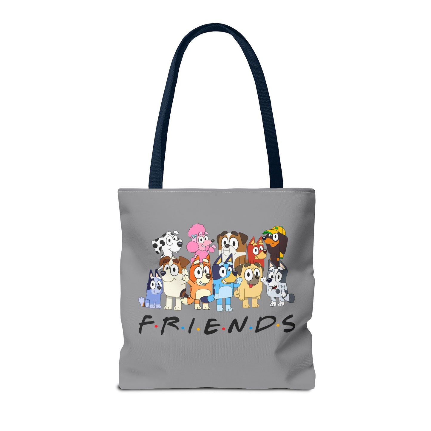 Princess Grace  Friends Dog Character Tote Bag  Cute Animal Design for Daily Use