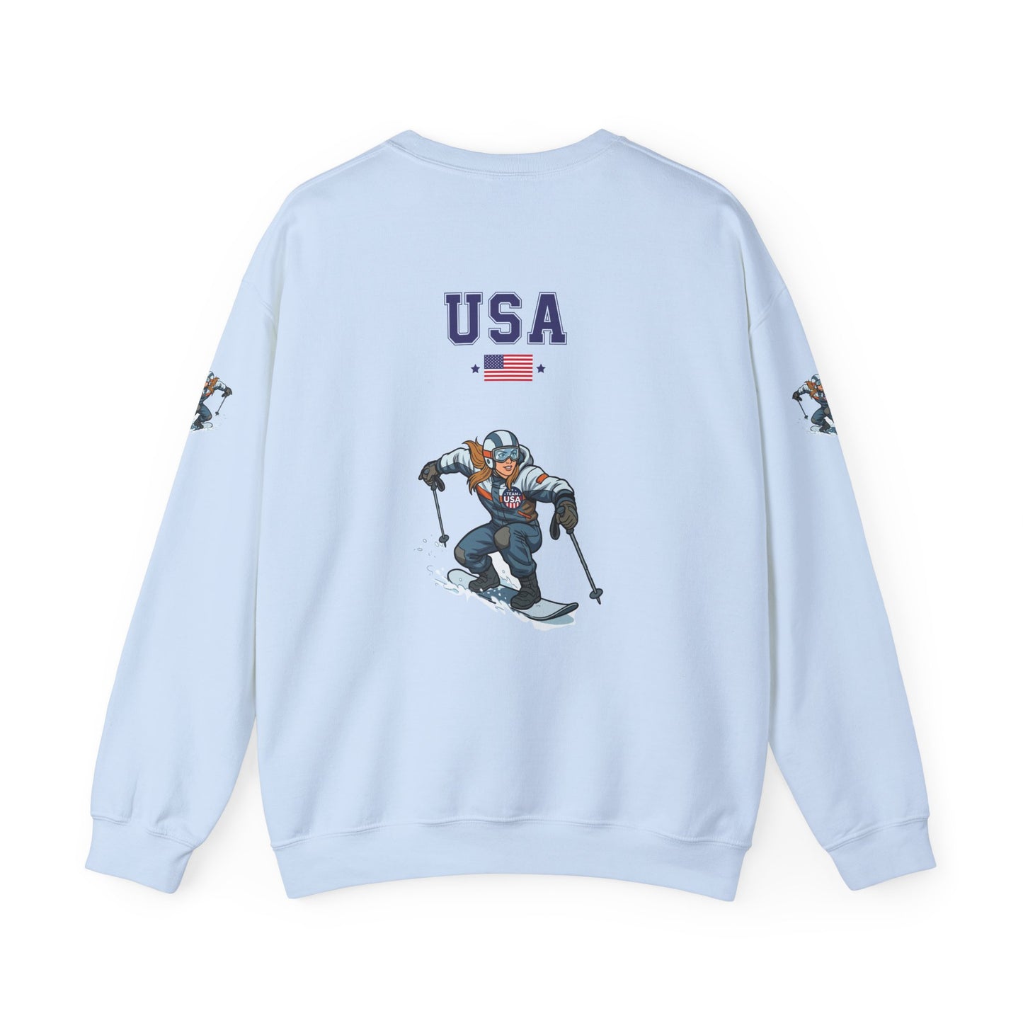 Princess Grace  TEAM USA  Unisex Heavy Blend  Crewneck Sweatshirt