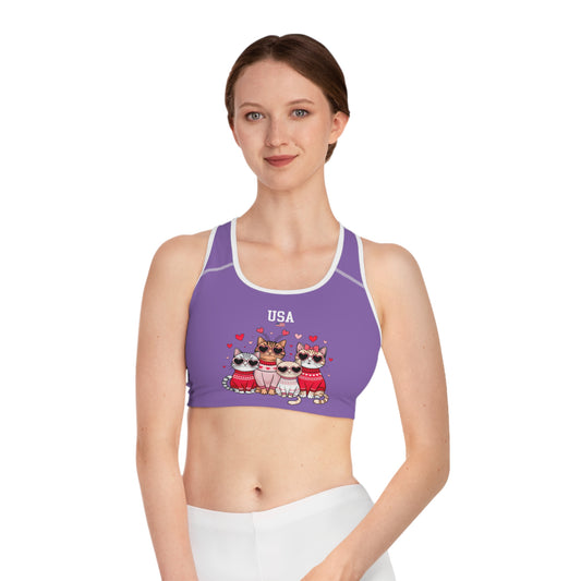 Princess Grace  TEAM USA  Sports Bra