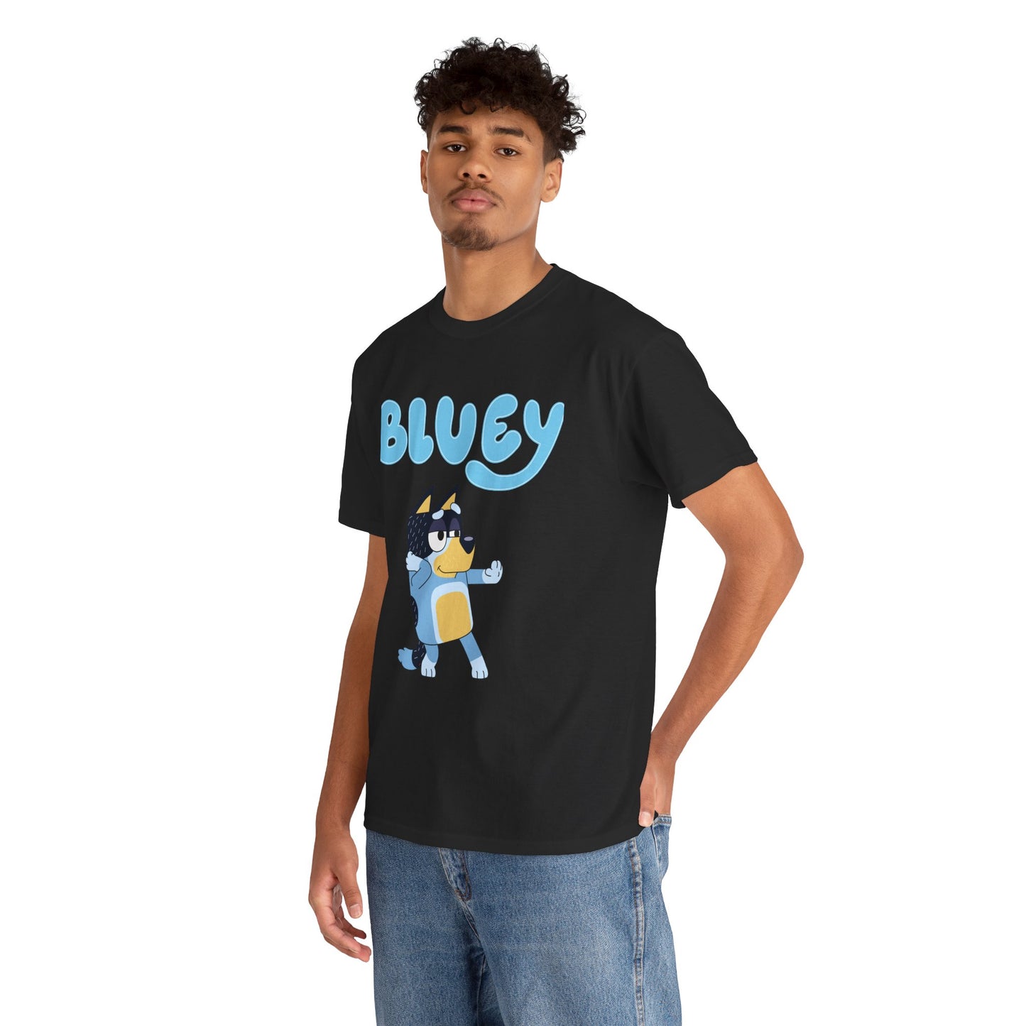 Princess Grace  Bluey Unisex Heavy Cotton Tee  Fun & Playful Kids Shirt