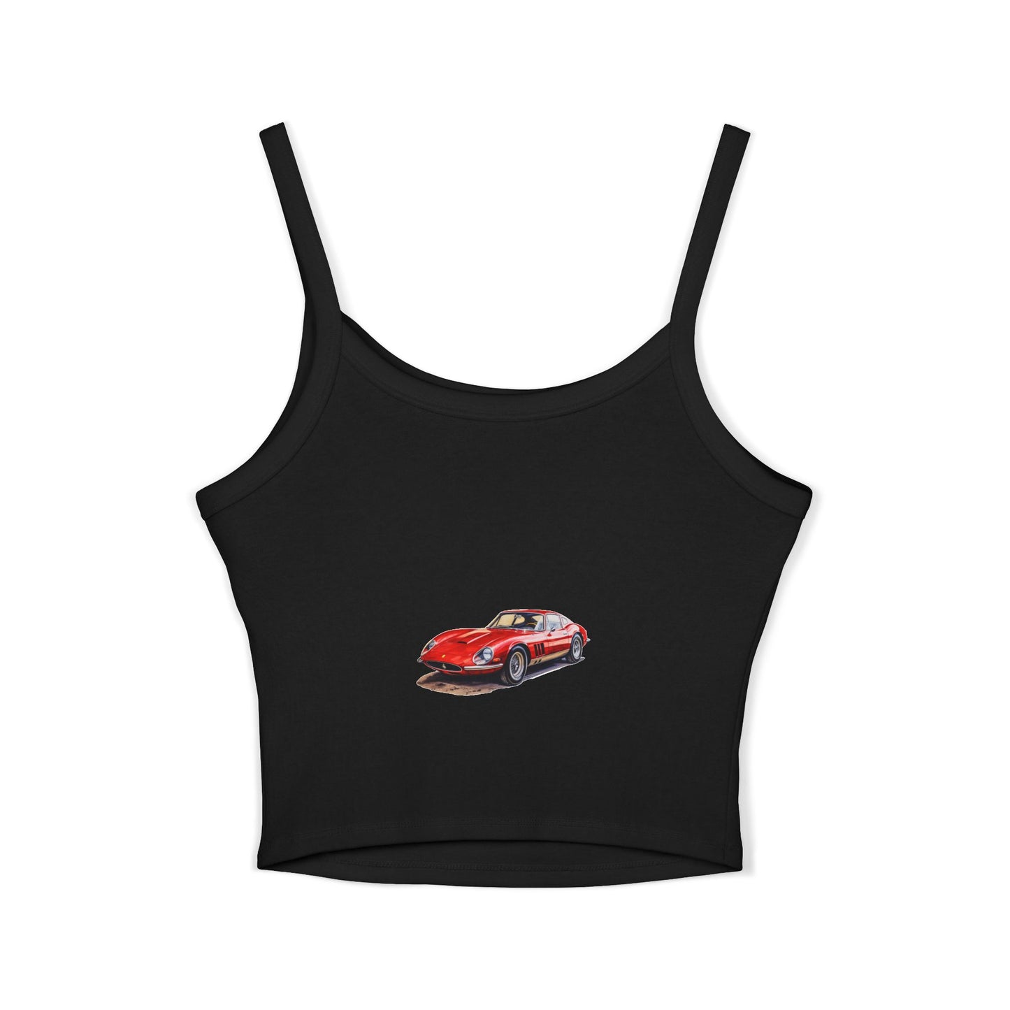 Princess Grace  Hot Wheels Women's Spaghetti Strap Tank Top Retro Car Graphic Tee