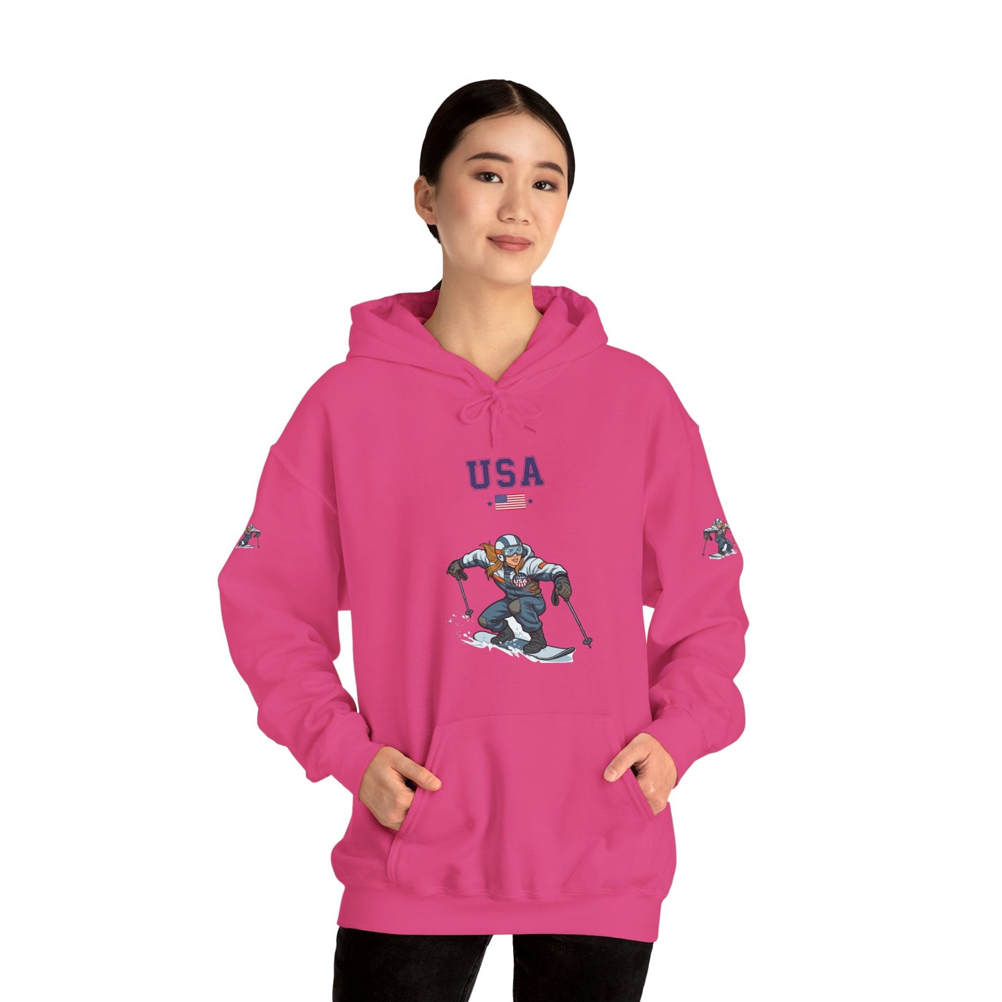 Princess Grace  TEAM USA  Unisex Heavy Blend Hooded Sweatshirt
