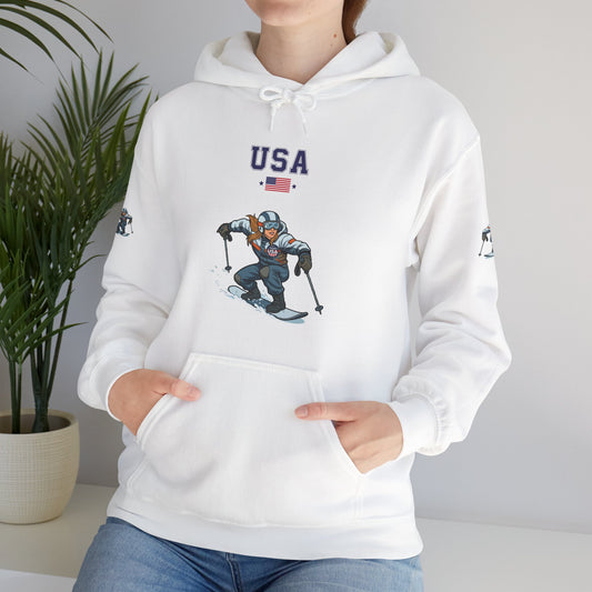 Princess Grace  TEAM USA  Unisex Heavy Blend Hooded Sweatshirt
