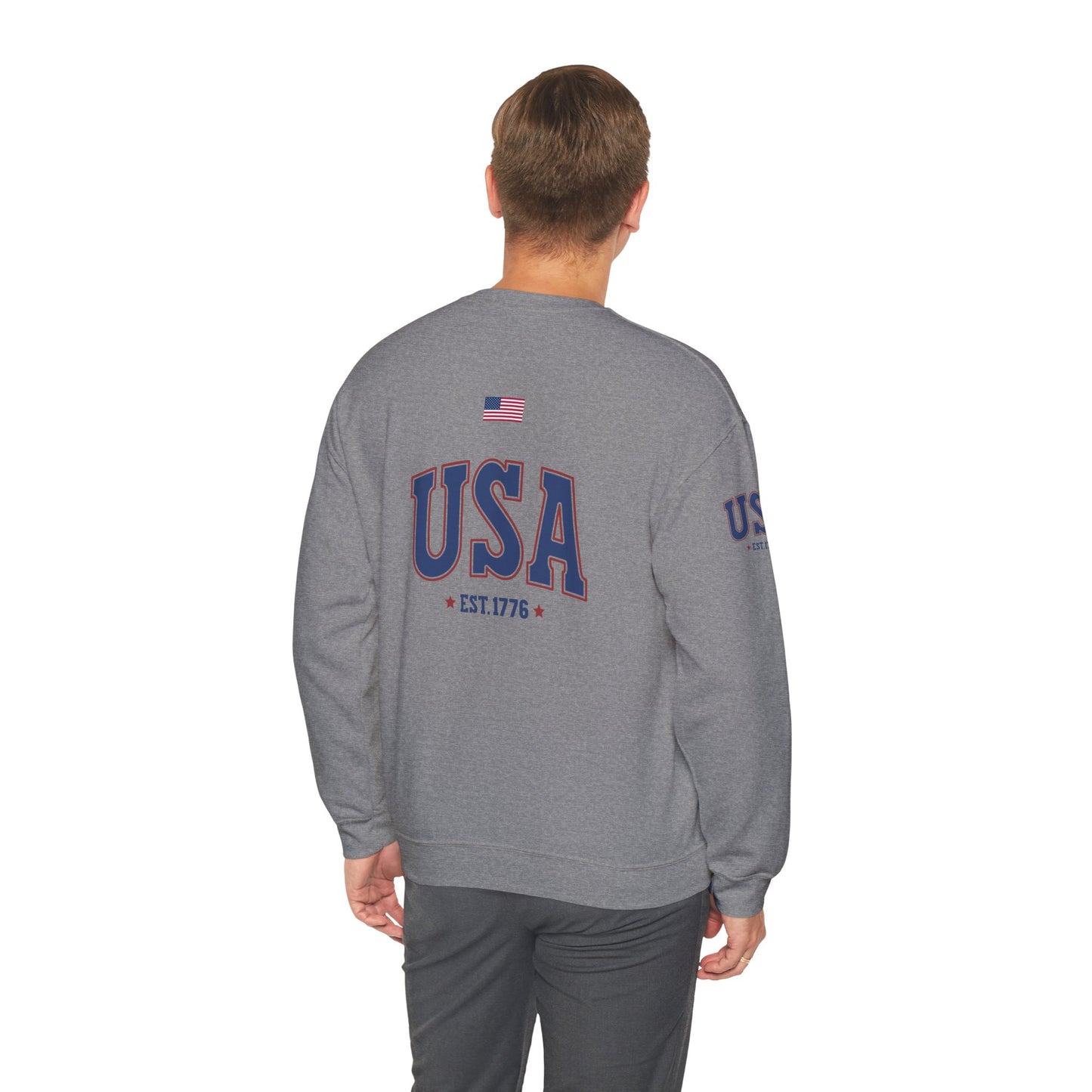 Princess Grace  TEAM USA  Unisex Heavy Blend Crewneck Sweatshirt