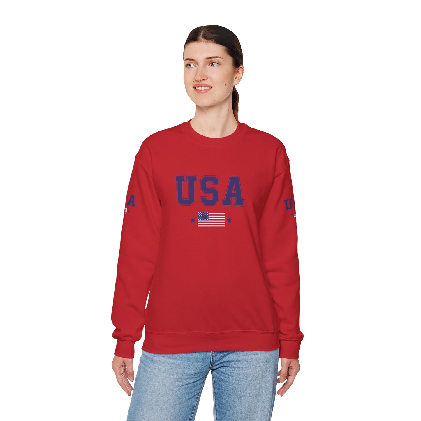 Princess Grace TEAM USA  Unisex Heavy Blend Crewneck Sweatshirt