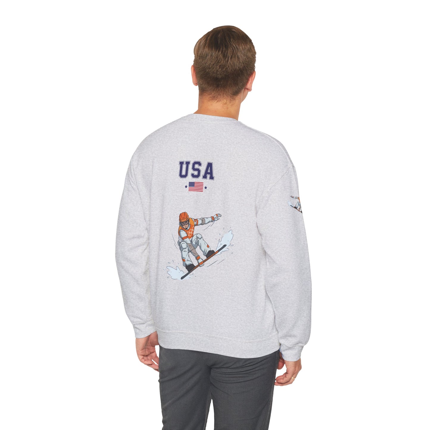 Princess Grace  TEAM USA  Unisex Heavy Blend  Crewneck Sweatshirt