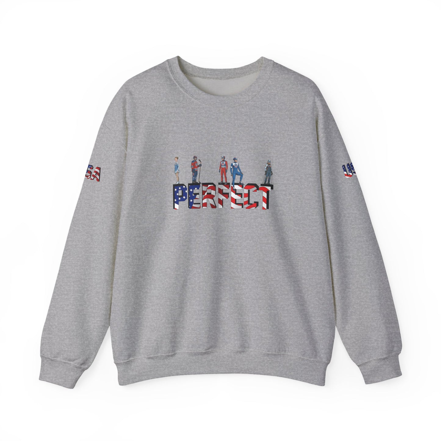 Princess Grace  TEAM USA  Unisex Heavy Blend  Crewneck Sweatshirt