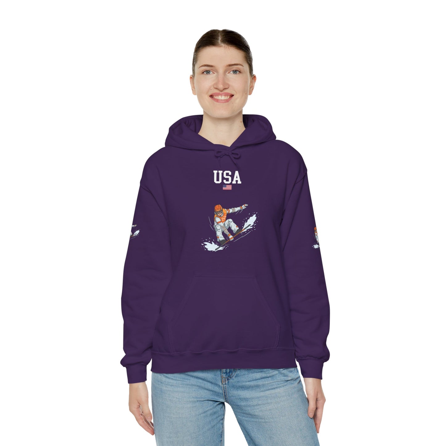 Princess Grace  TEAM USA  Unisex Heavy Blend Hooded Sweatshirt