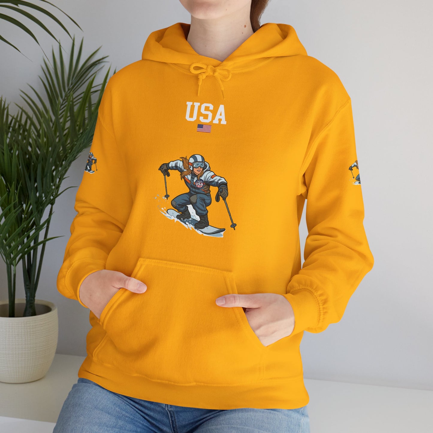 Princess Grace  TEAM USA  Unisex Heavy Blend Hooded Sweatshirt