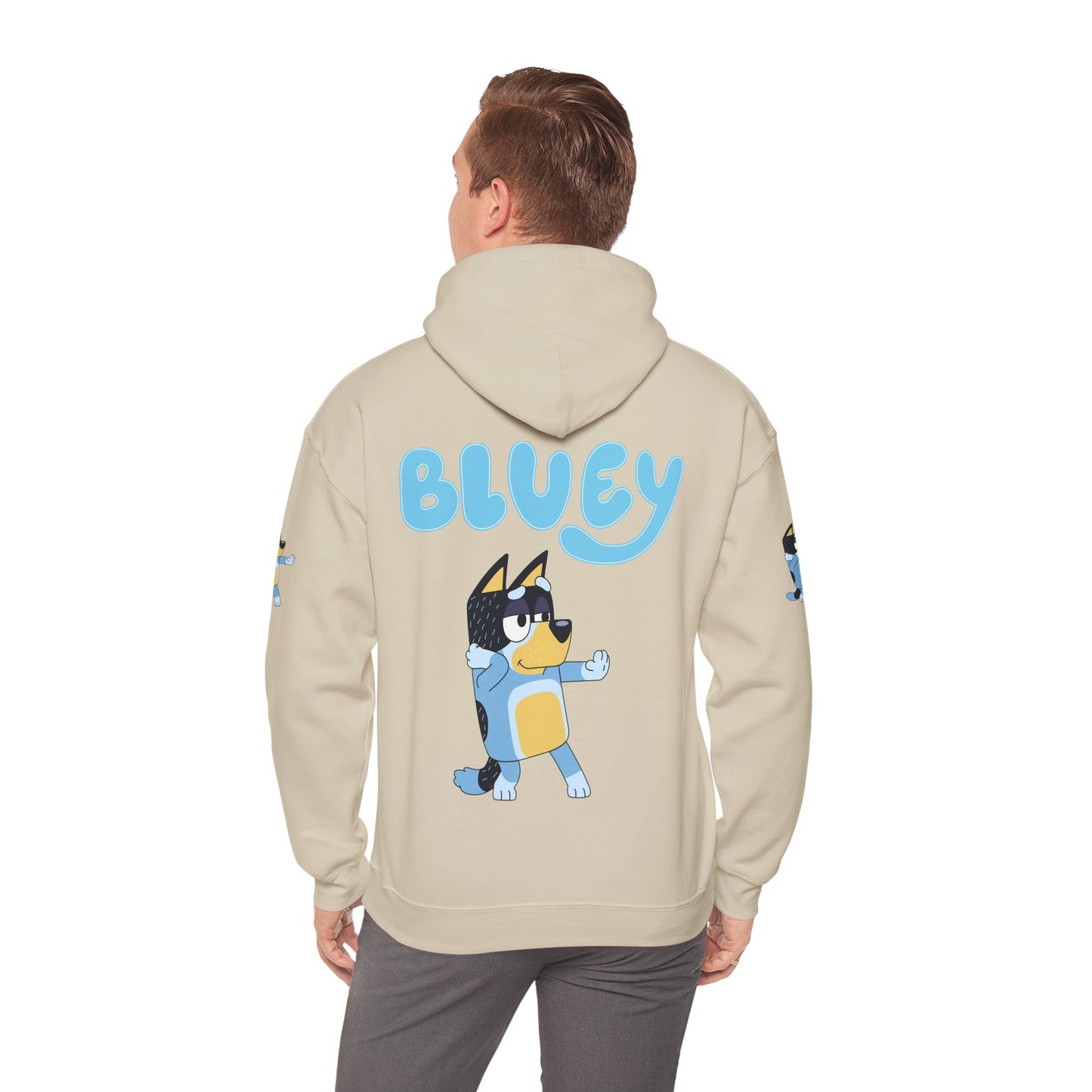 Princess Grace  Cute Bluey Hoodie for Kids & Adults  Unisex Heavy Blend Sweatshirt with Adorable Character Design