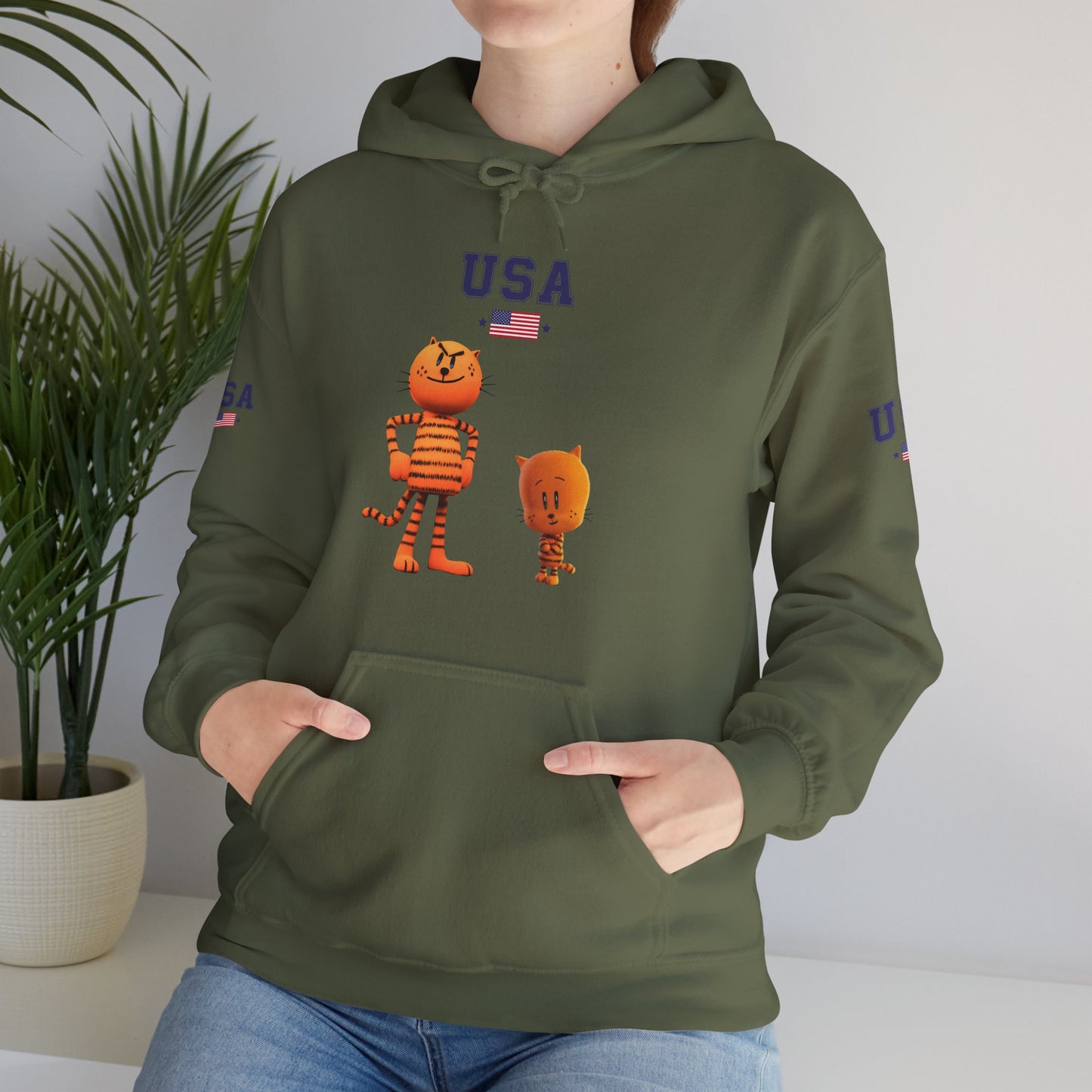 Princess Grace  TEAM USA  Unisex Heavy Blend  Hooded Sweatshirt