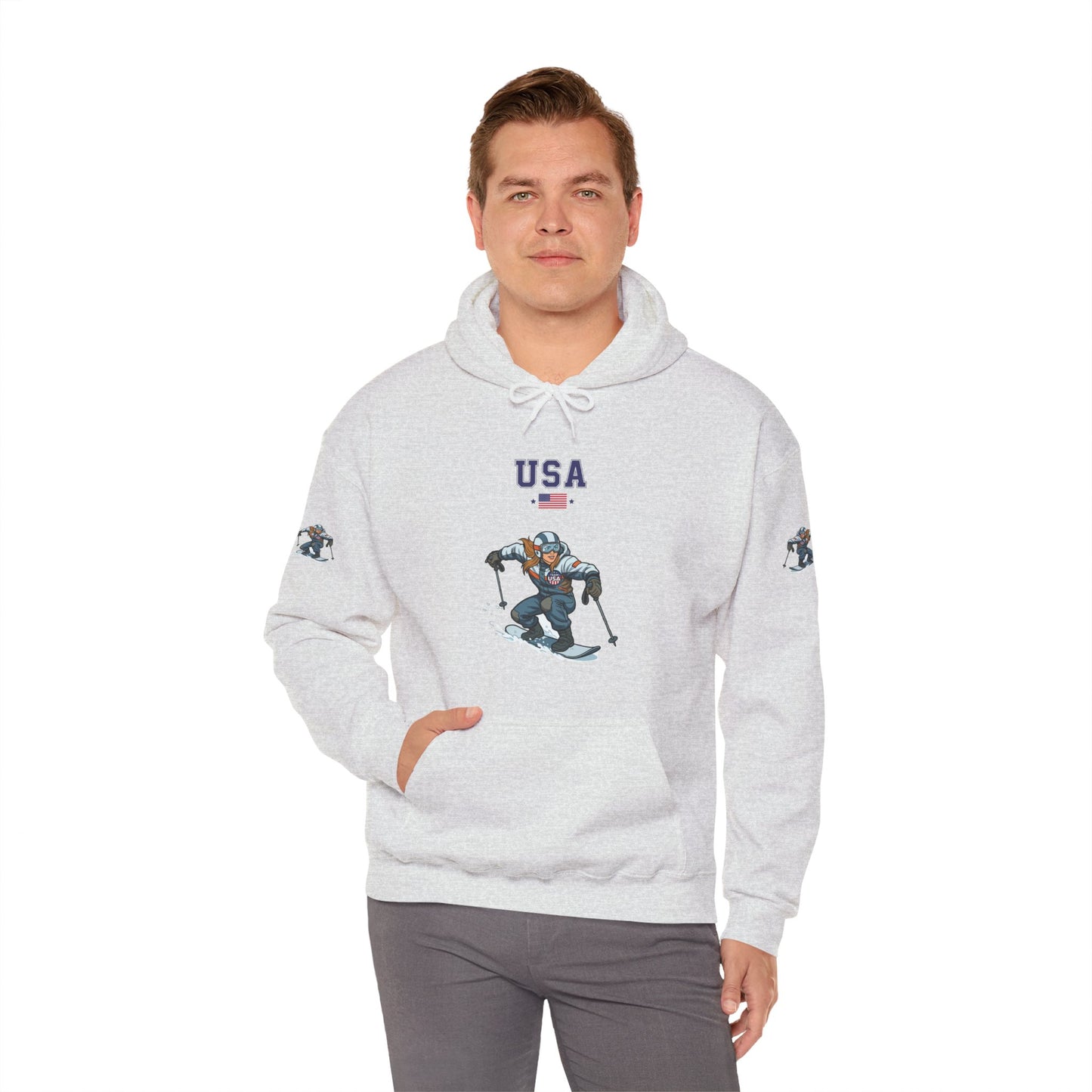 Princess Grace  TEAM USA  Unisex Heavy Blend Hooded Sweatshirt