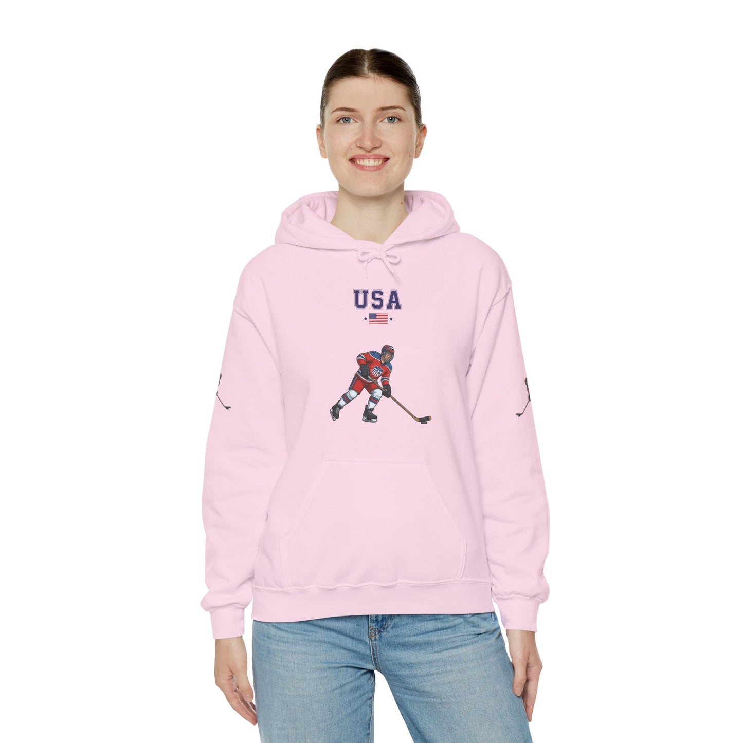 Princess Grace  TEAM USA  Unisex Heavy Blend Hooded Sweatshirt