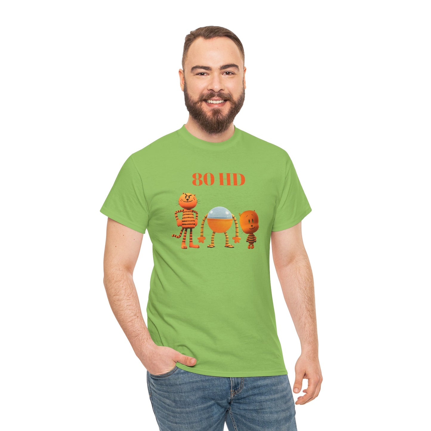 Princess Grace  Cartoon Animal Unisex Heavy Cotton Tee  80 HD Design