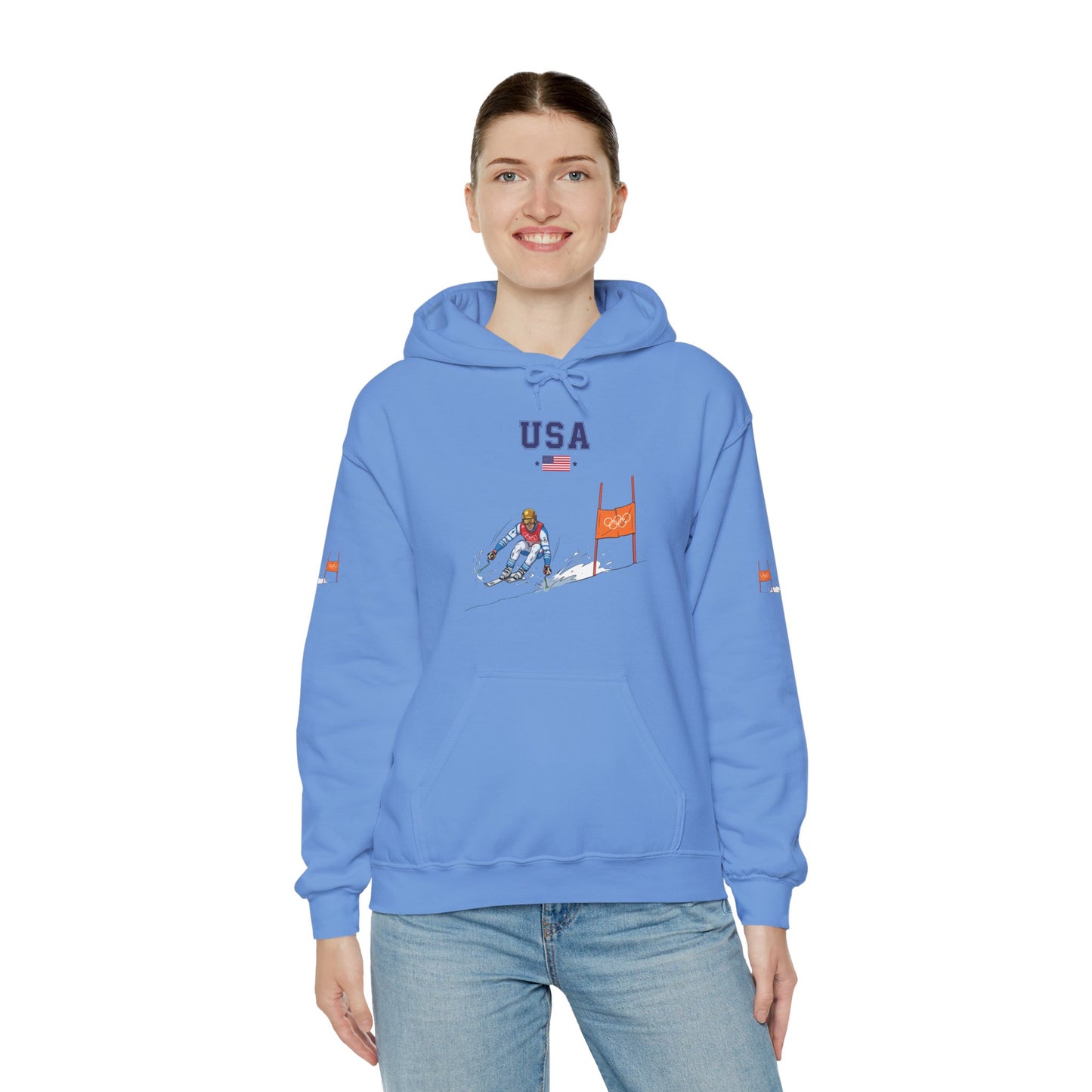 Princess Grace  TEAM USA  Unisex Heavy Blend  Hooded Sweatshirt