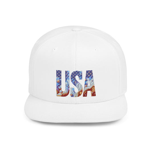 Princess Grace  TEAM USA  Flat Bill Snapback Hat