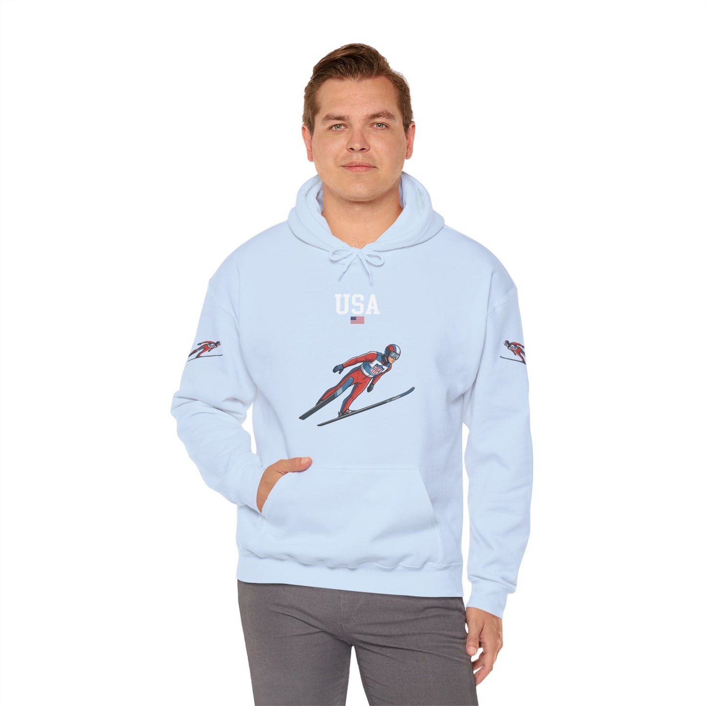 Princess Grace  TEAM USA  Unisex Heavy Blend Hooded Sweatshirt
