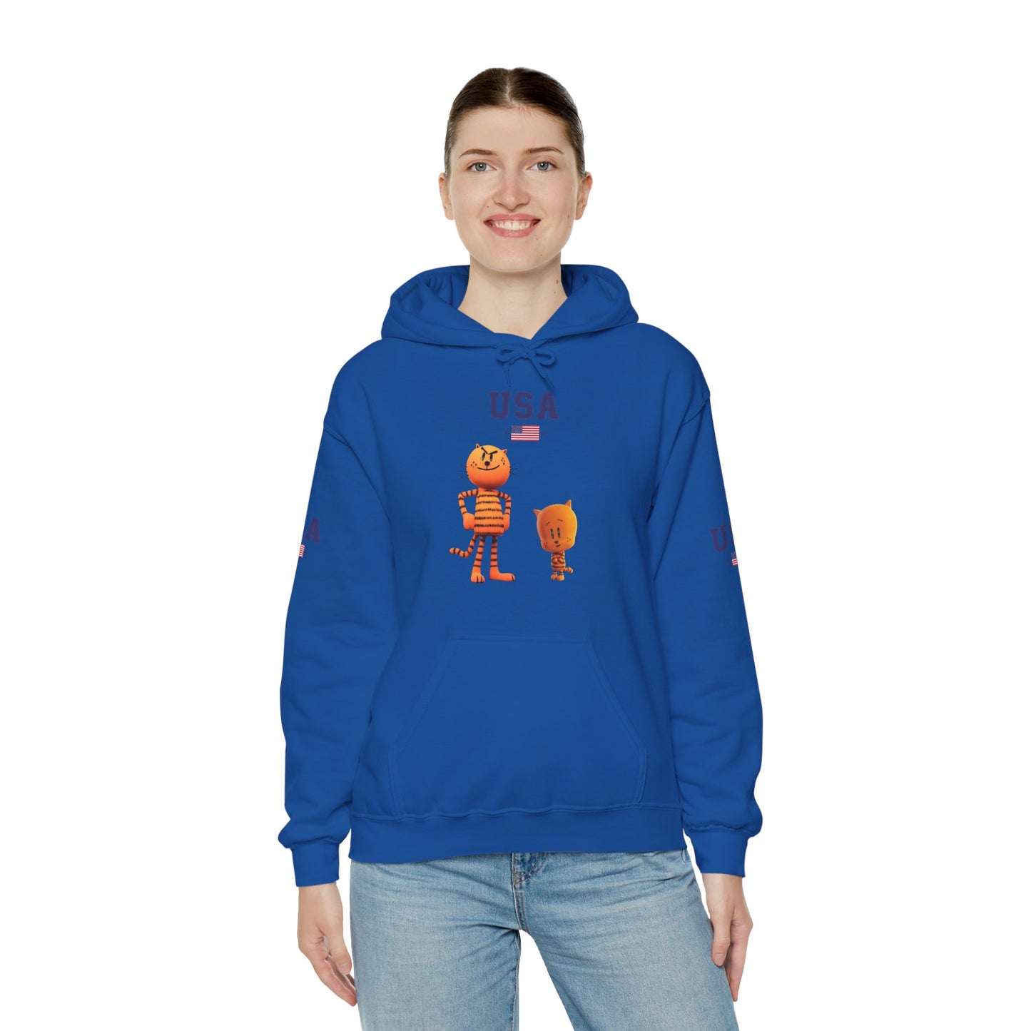 Princess Grace  TEAM USA  Unisex Heavy Blend  Hooded Sweatshirt