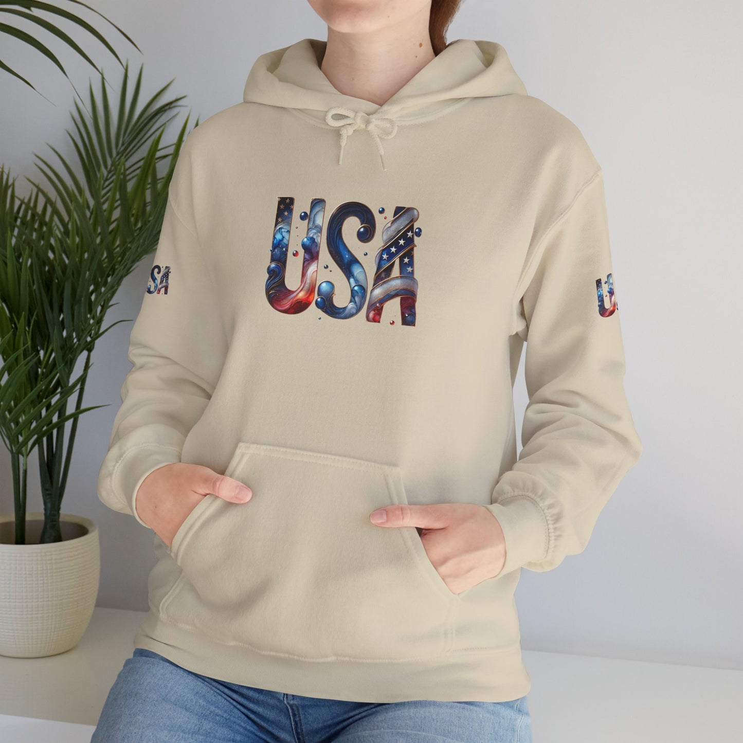 Princess Grace  TEAM USA  Unisex Heavy Blend  Hooded Sweatshirt