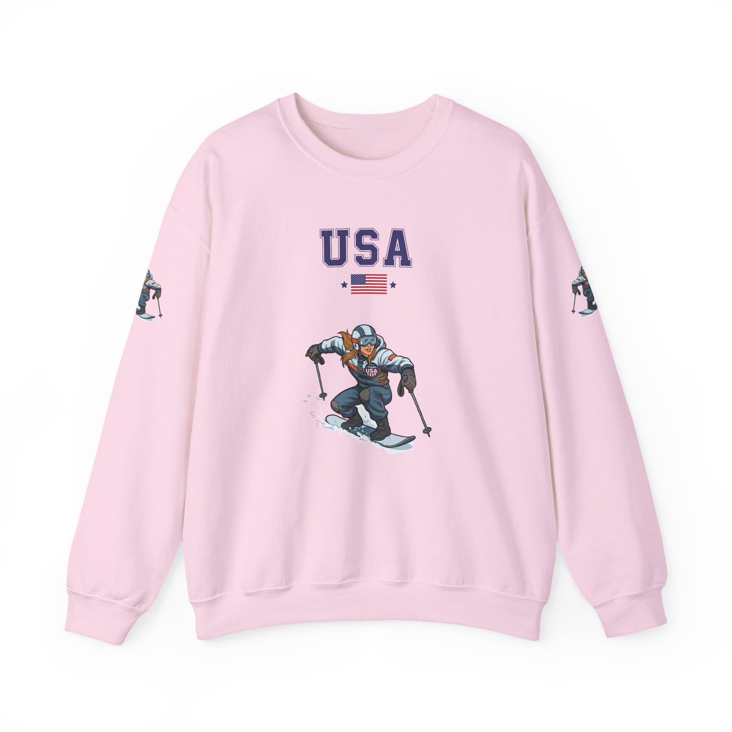 Princess Grace  TEAM USA  Unisex Heavy Blend  Crewneck Sweatshirt