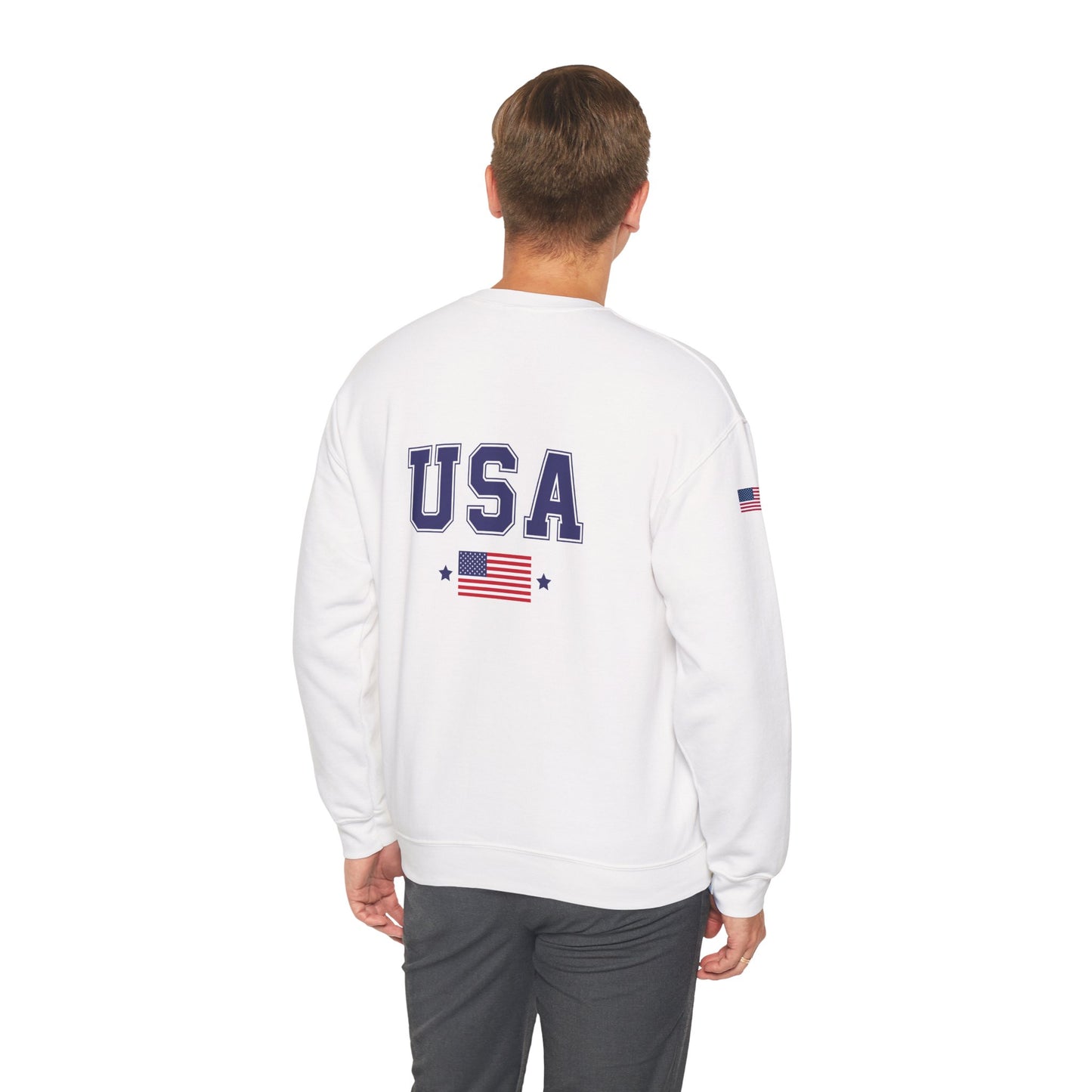 Princess Grace TEAM USA Unisex Heavy Blend Crewneck Sweatshirt
