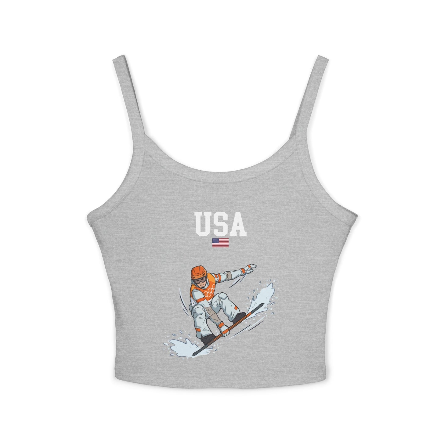 Princess Grace  TEAM USA  Women's Spaghetti Strap Tank Top