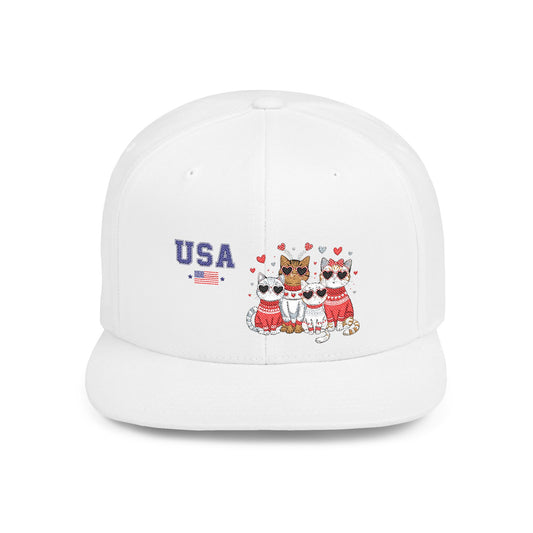 Princess Grace  TEAM USA  Flat Bill Snapback Hat