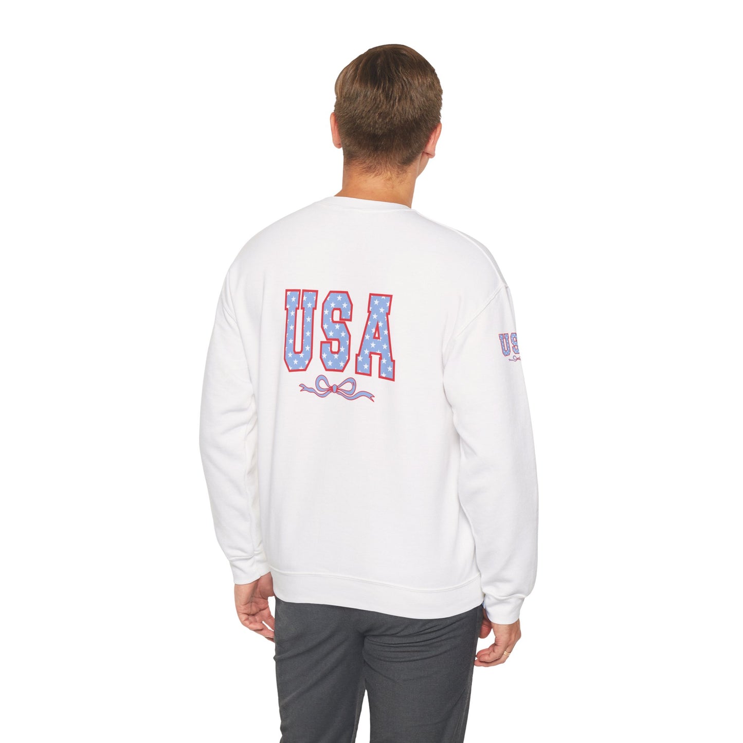 Princess Grace  TEAM USA  Unisex Patriotic Crewneck Sweatshirt for All Seasons