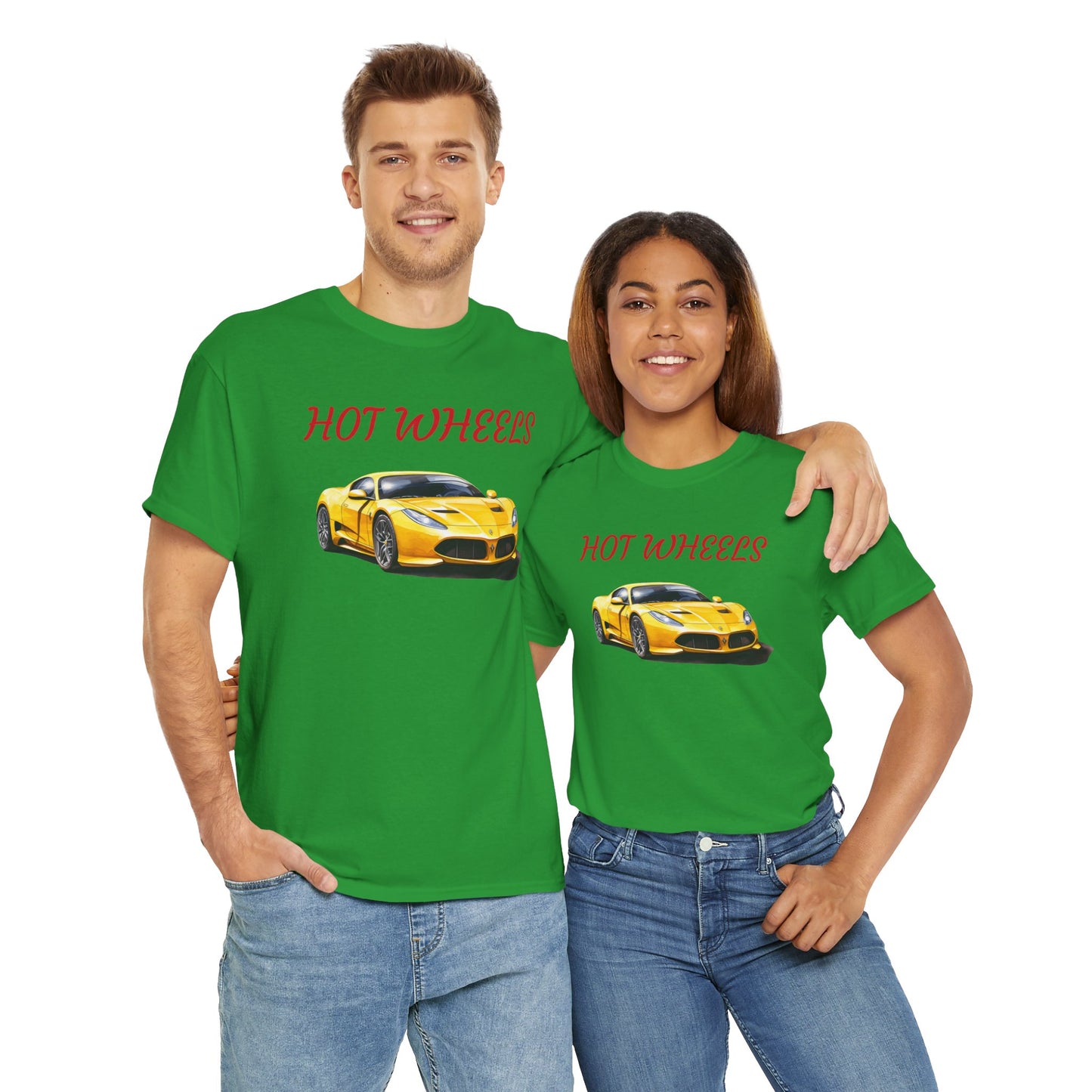 Princess Grace  Hot Wheels Unisex Heavy Cotton Tee  Perfect for Car Enthusiasts