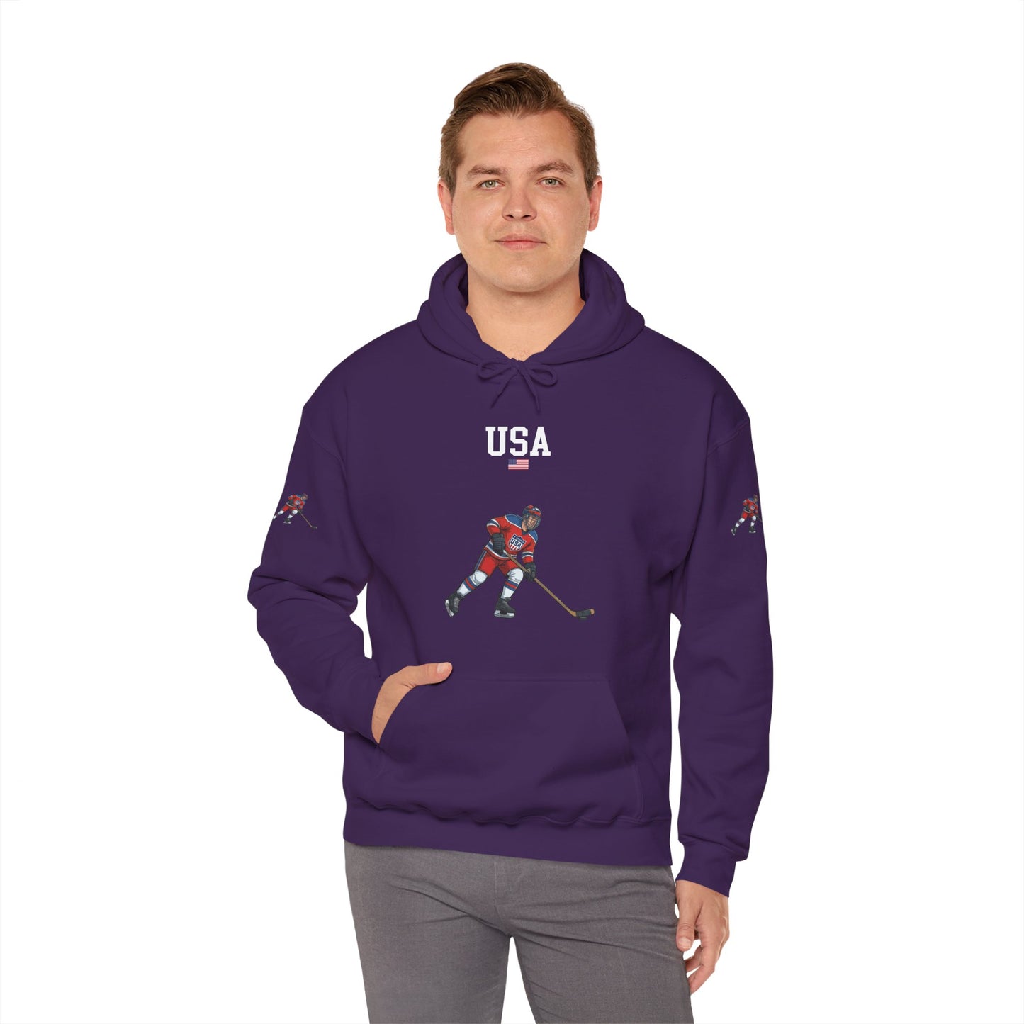 Princess Grace  TEAM USA  Unisex Heavy Blend Hooded Sweatshirt