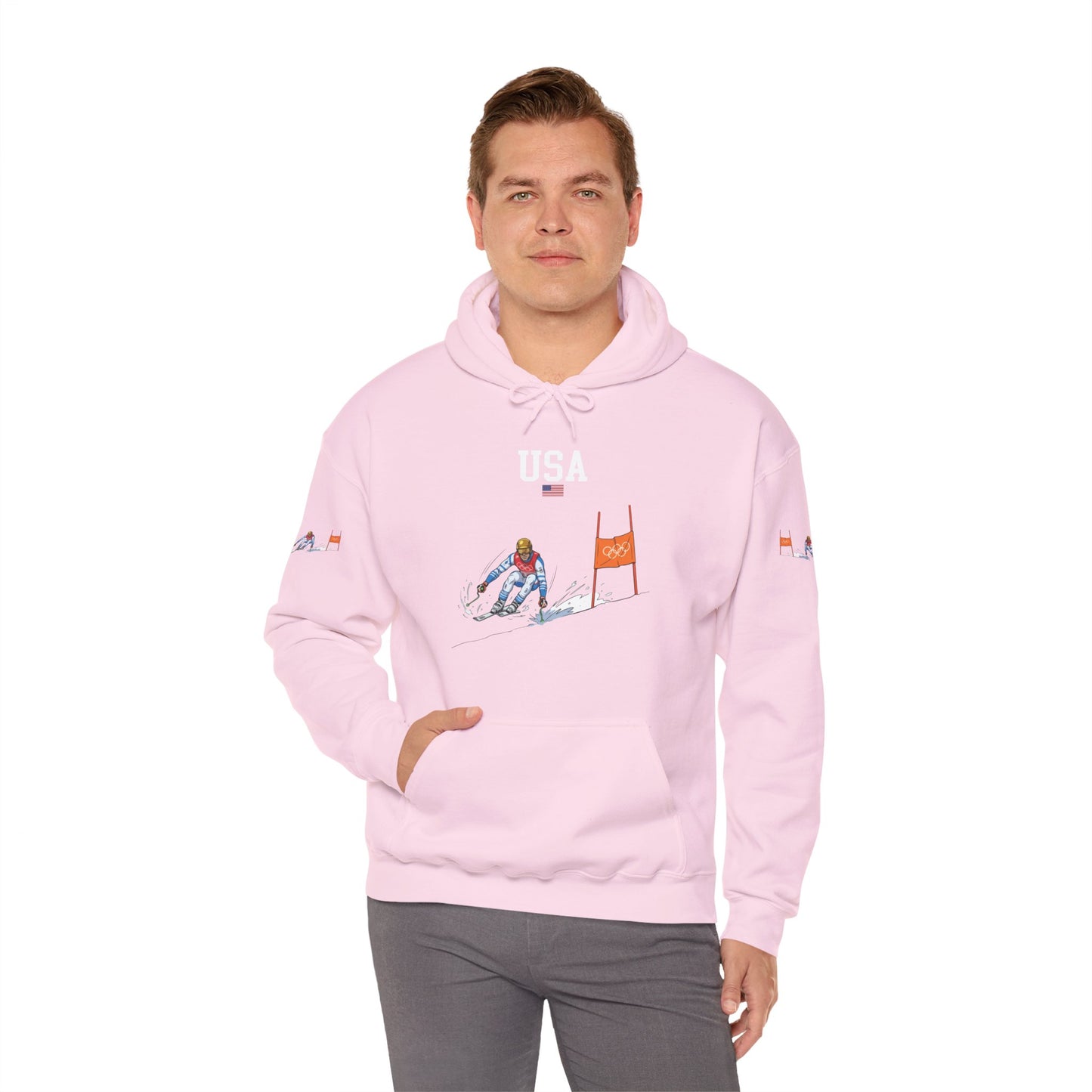 Princess Grace  TEAM USA  Unisex Heavy Blend  Hooded Sweatshirt