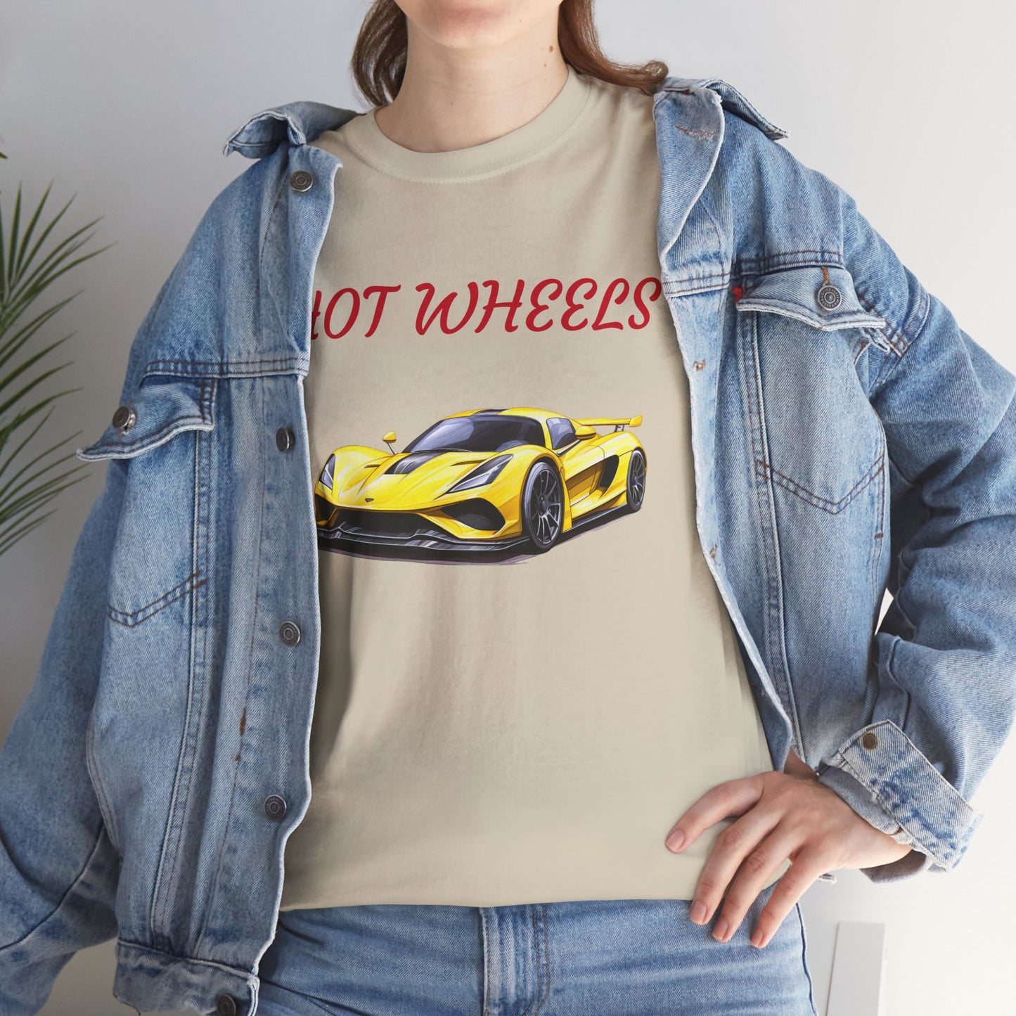 Princess Grace  Hot Wheels Unisex Heavy Cotton Tee Perfect for Car Enthusiasts