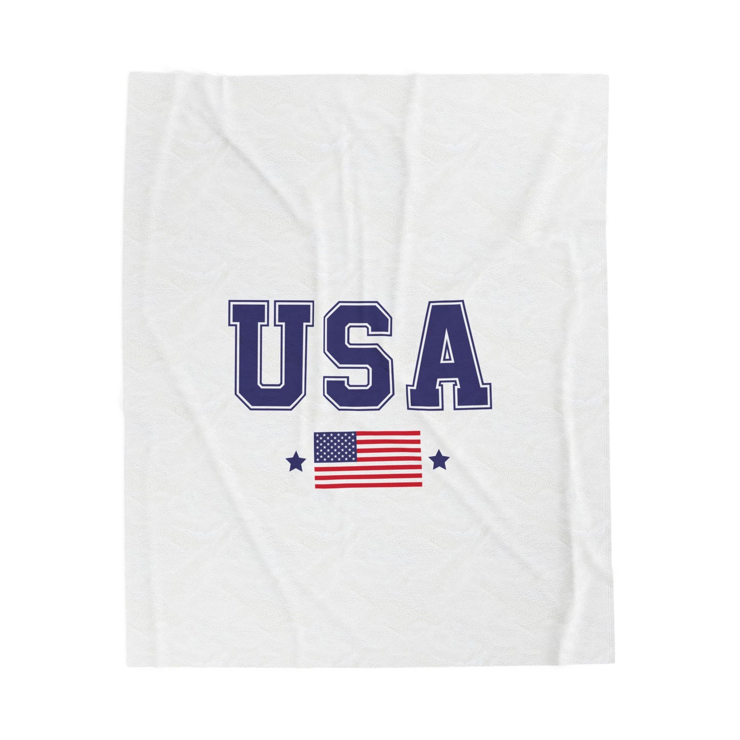Princess Grace  TEAM USA  Velveteen Plush Blanket