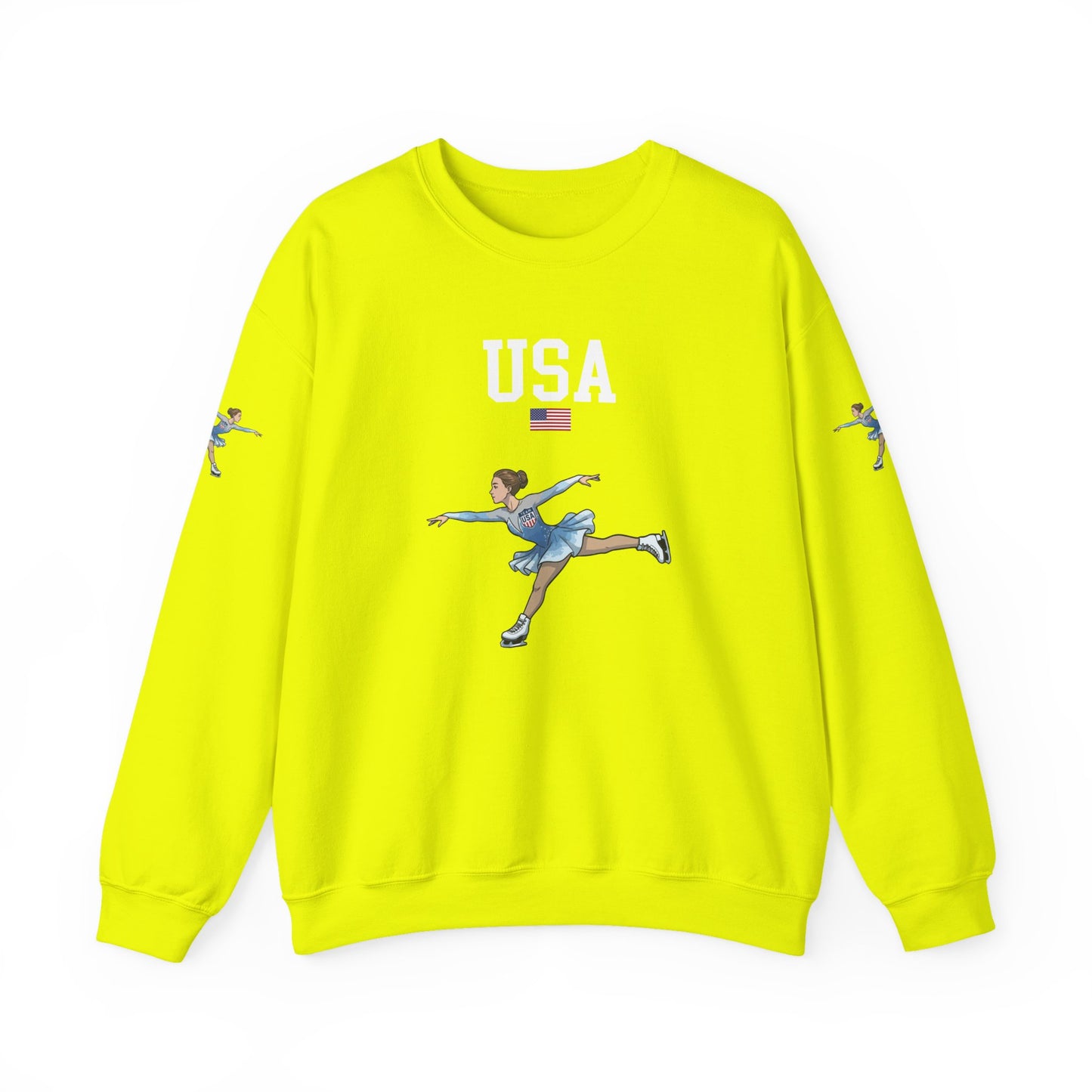 Princess Grace  TEAM USA  Unisex Heavy Blend  Crewneck Sweatshirt