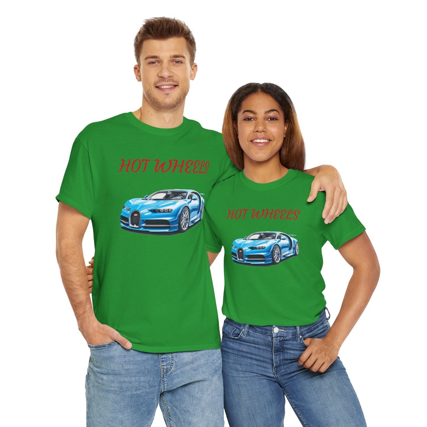 Princess Grace  Cool Car Lover Unisex Heavy Cotton Tee Hot Wheels Graphic T-Shirt