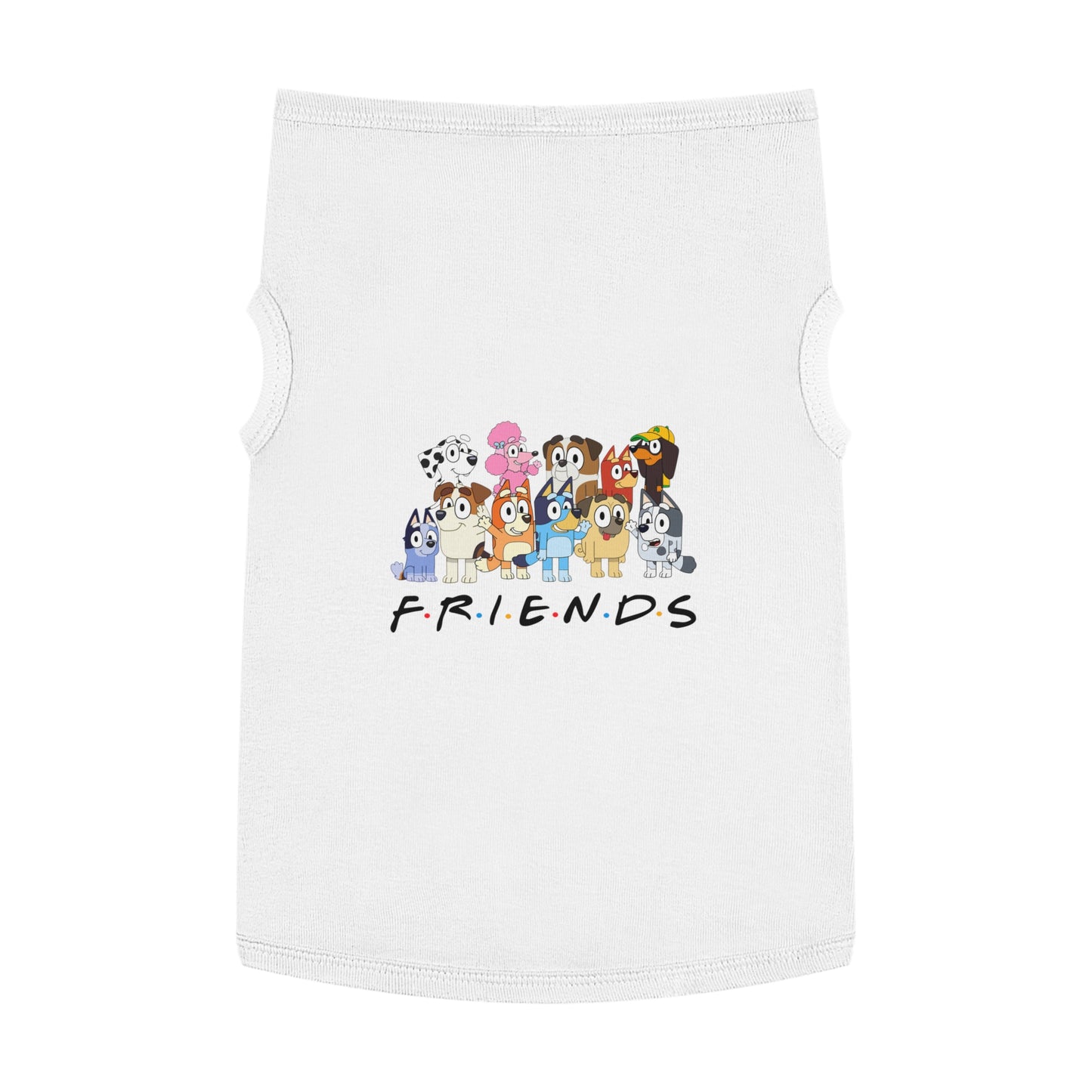 Princess Grace BLUEY Pet Tank Top Cozy Canine Friends Design for Dogs  Ideal for Playdates & Everyday Wear